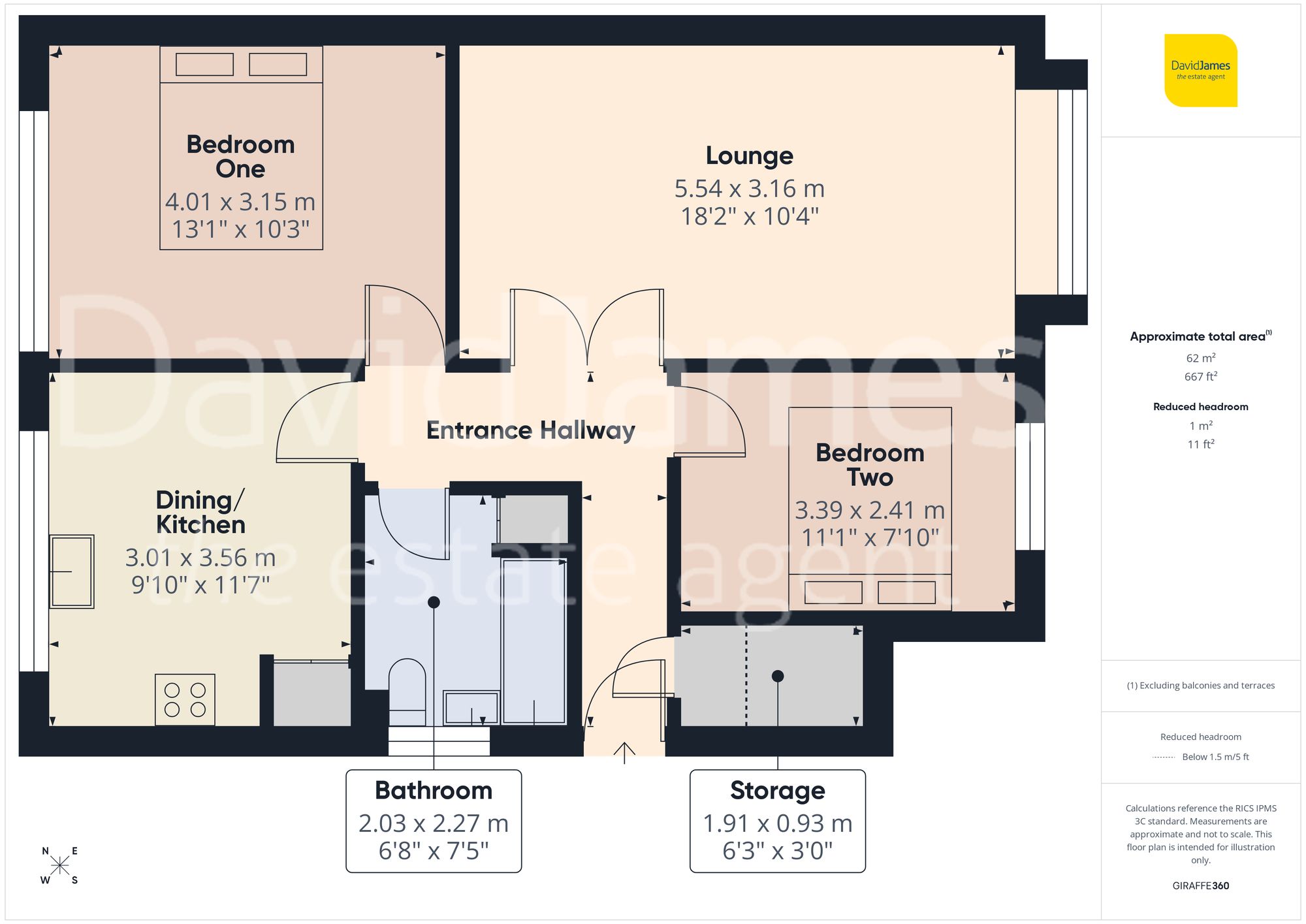 Floorplan for Magdala Road, Mapperley Park, Nottingham