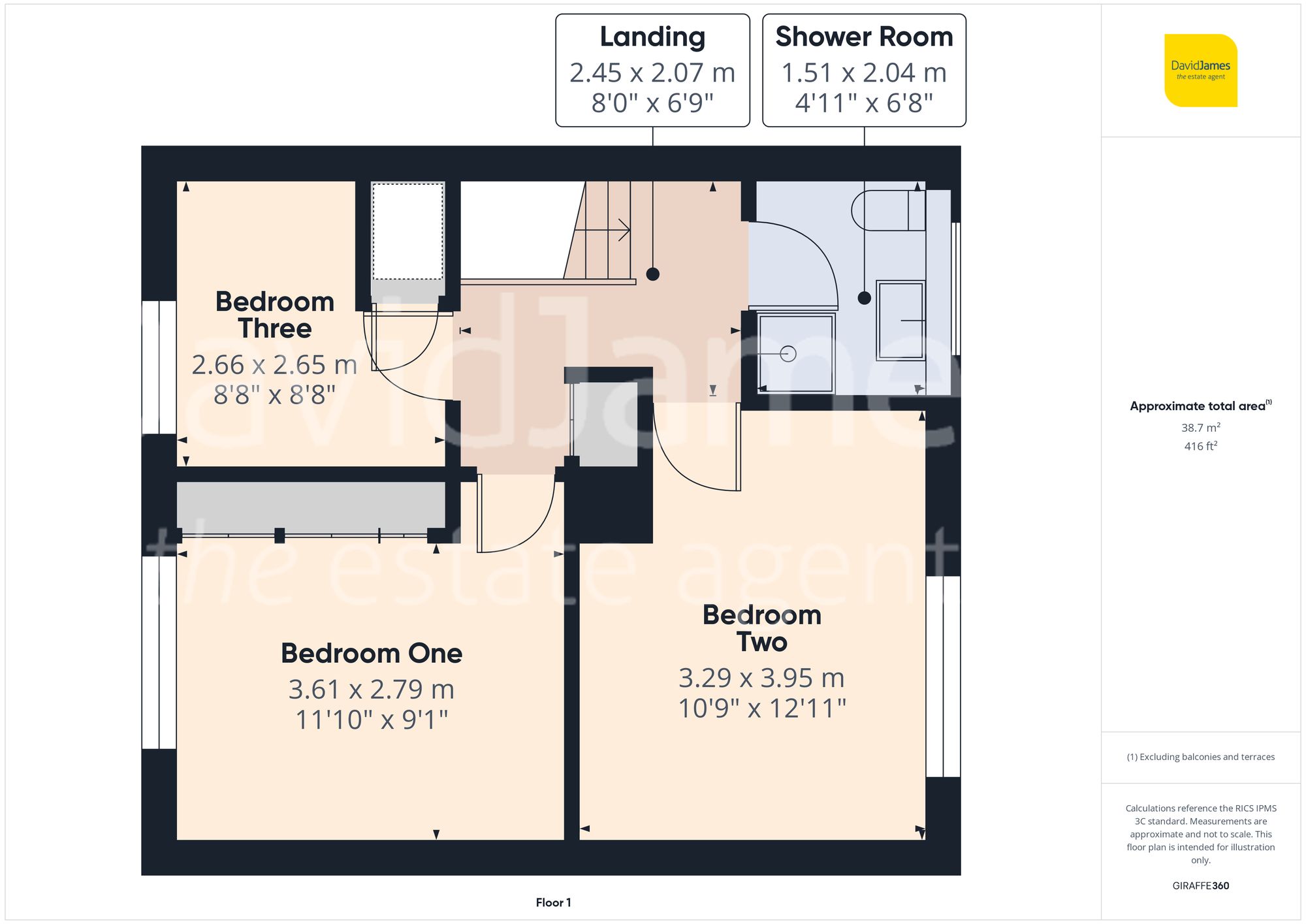 Floorplan for St. Anns Valley, Nottingham