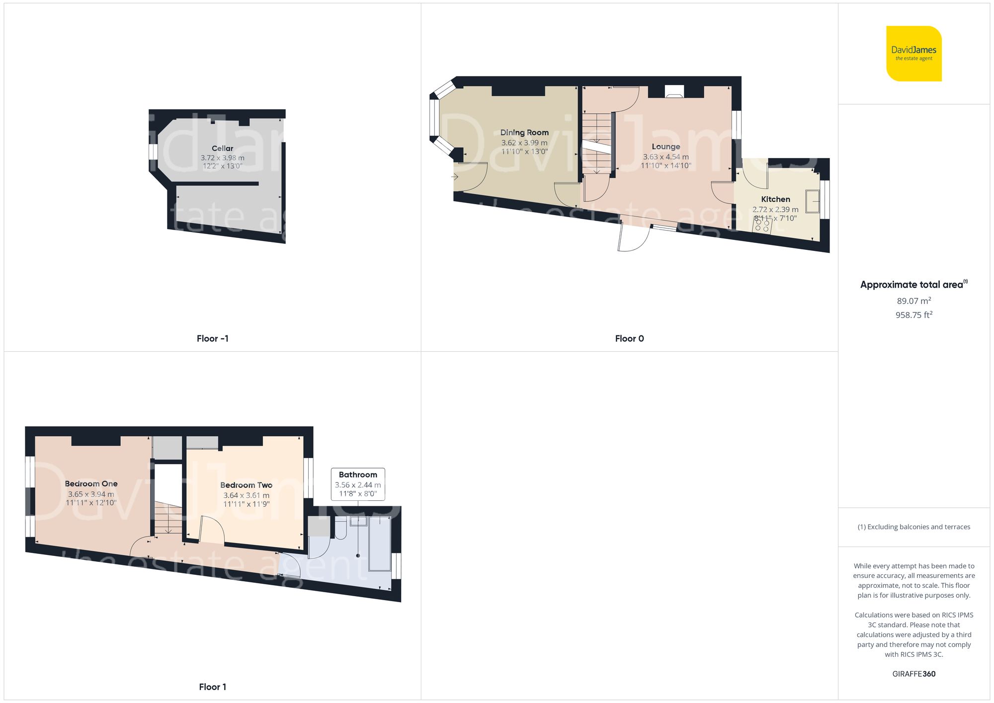 Floorplan for Charlesworth Avenue, New Basford, Nottingham
