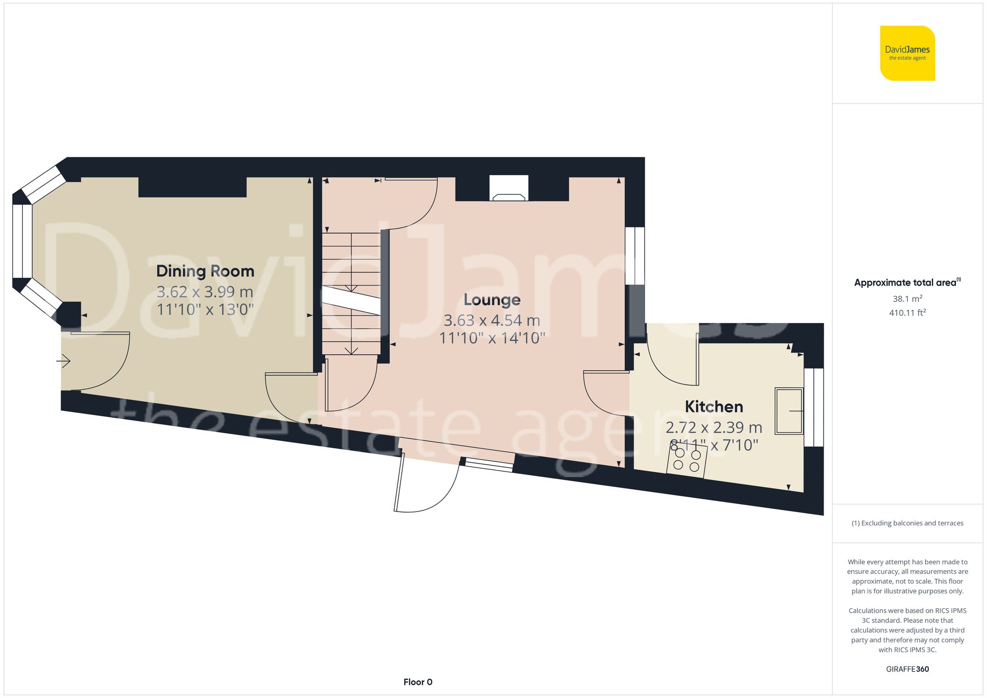 Floorplan for Charlesworth Avenue, New Basford, Nottingham