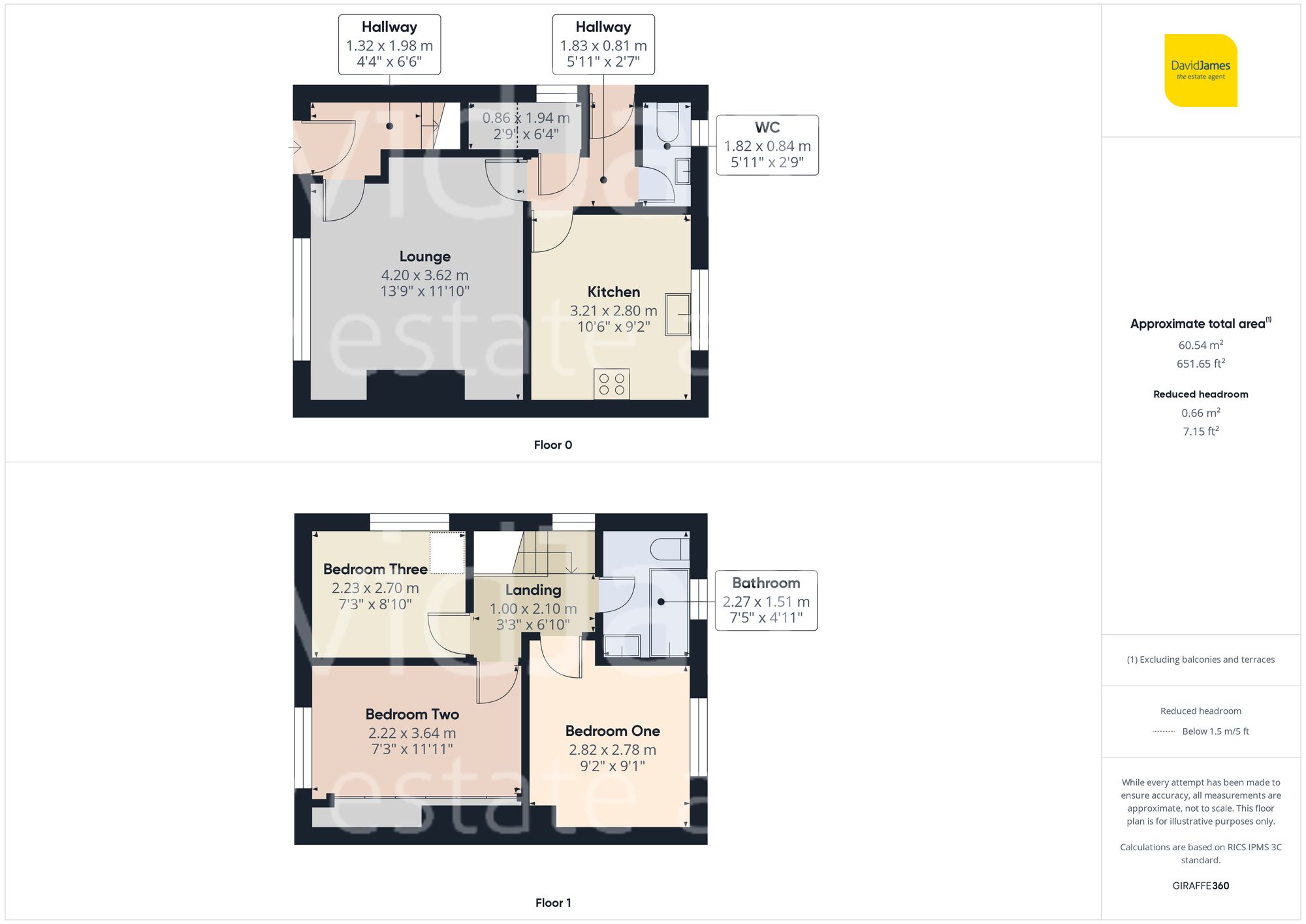 Floorplan for Wardle Grove, Arnold, Nottingham