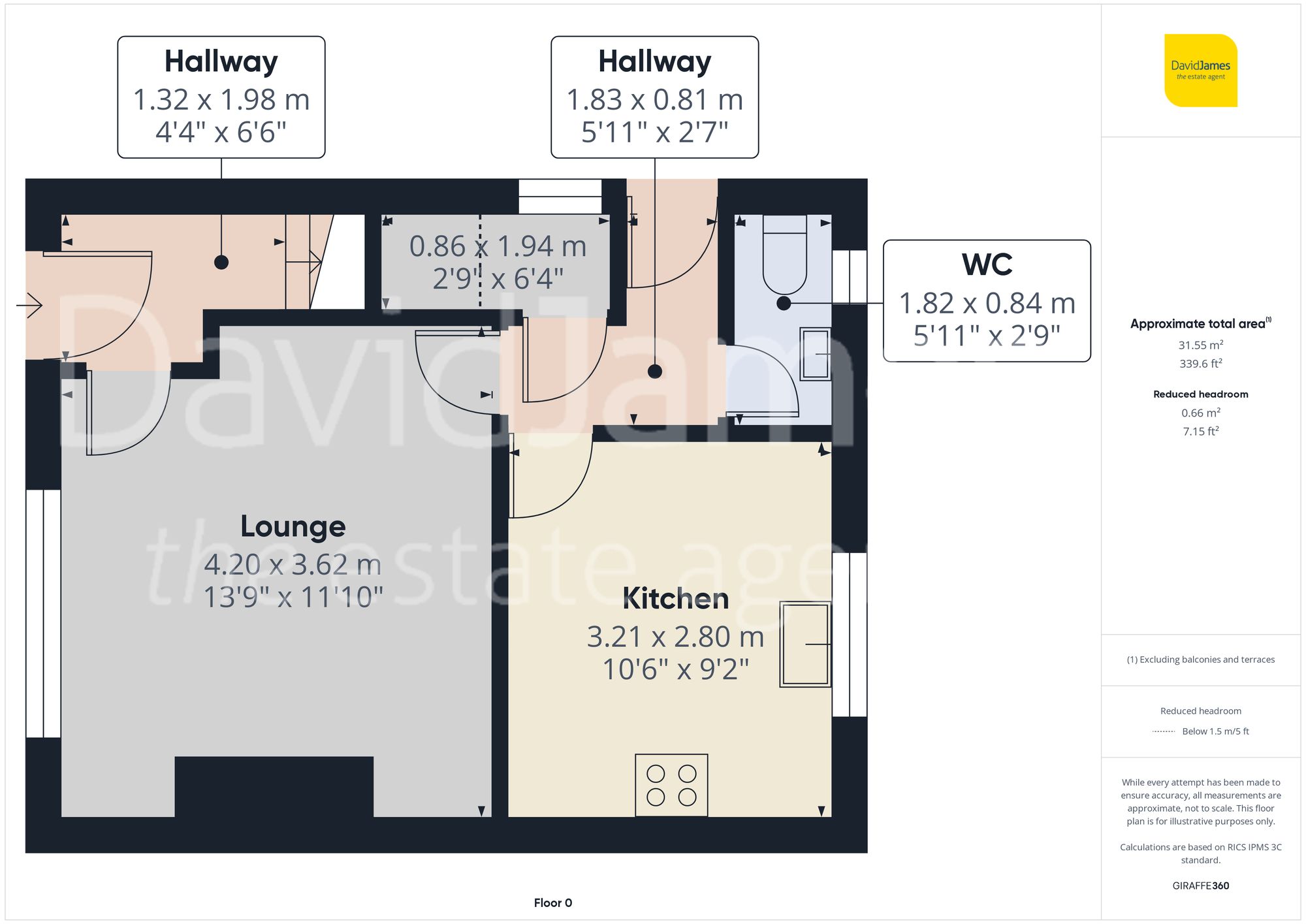 Floorplan for Wardle Grove, Arnold, Nottingham