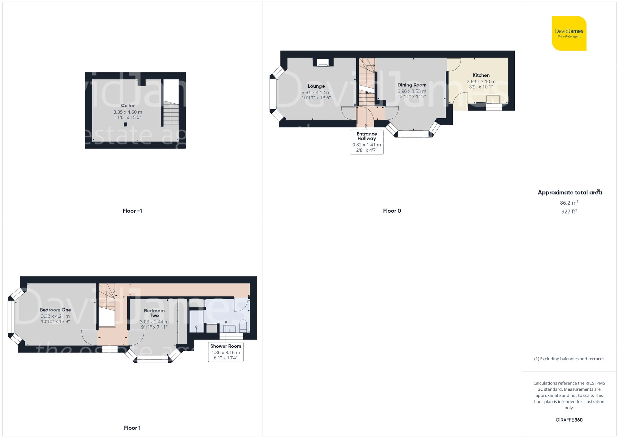 Floorplan for Haydn Road, Sherwood, Nottingham