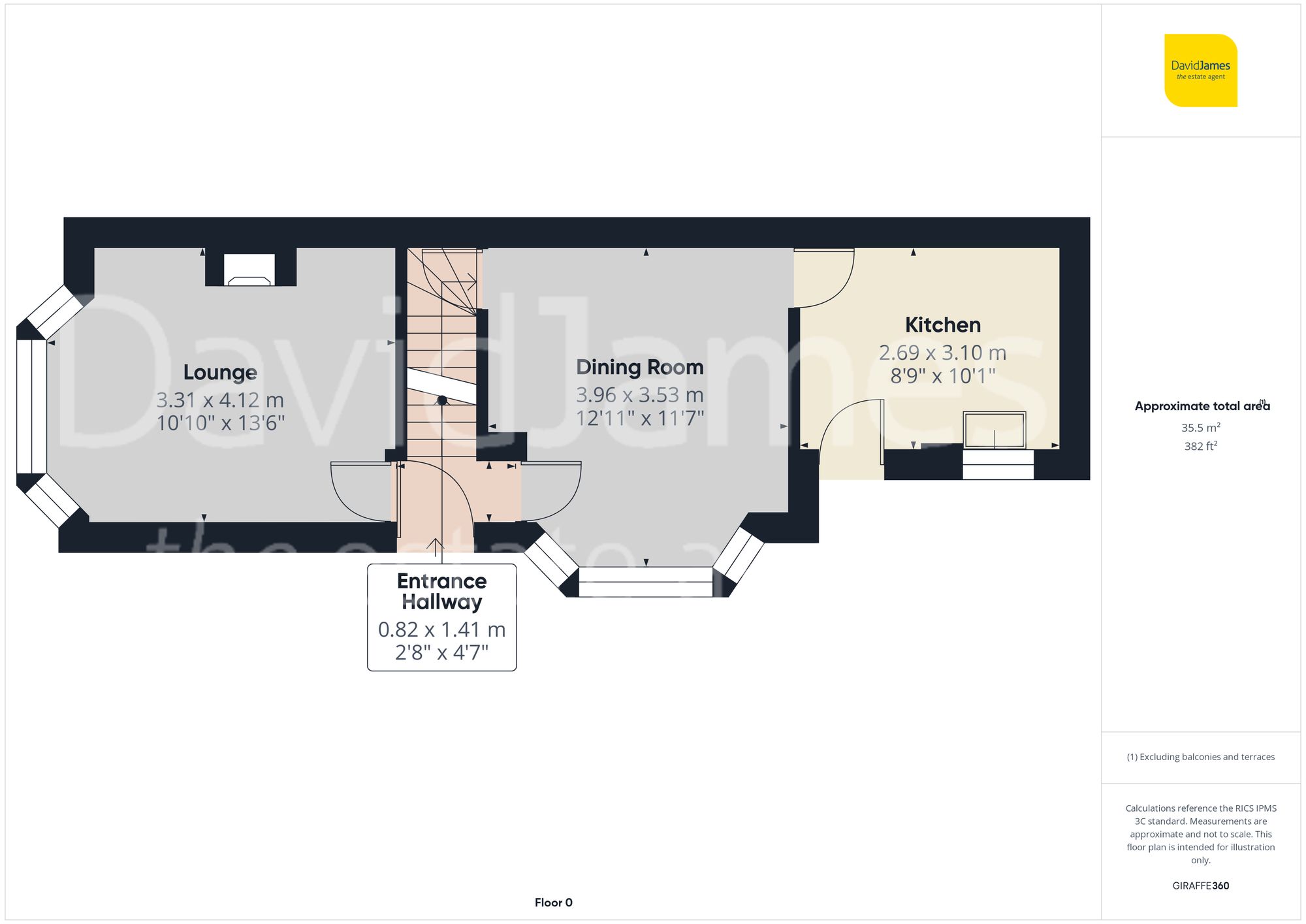 Floorplan for Haydn Road, Sherwood, Nottingham