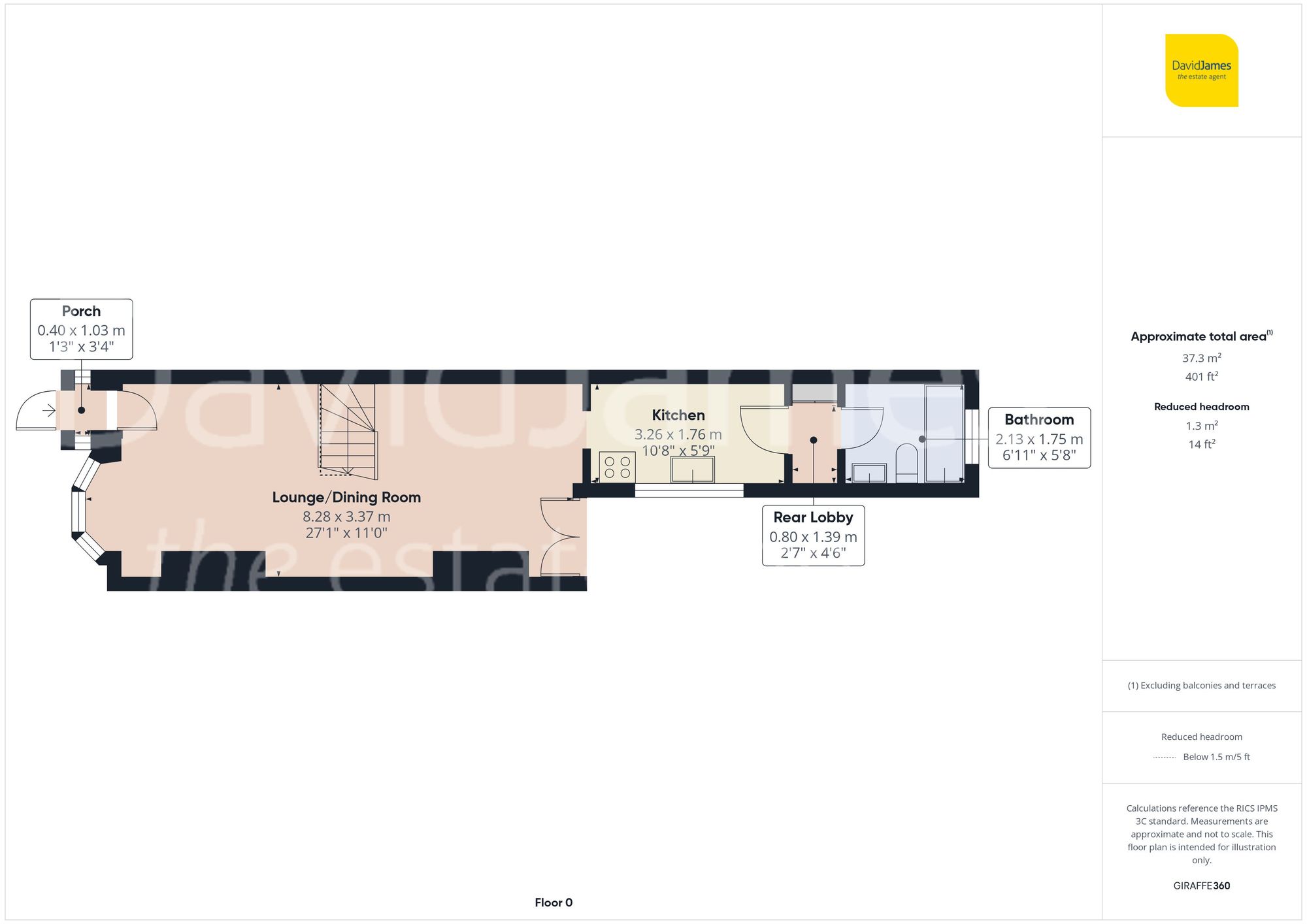 Floorplan for Dalestorth Street, Sutton in Ashfield, Nottinghamshire