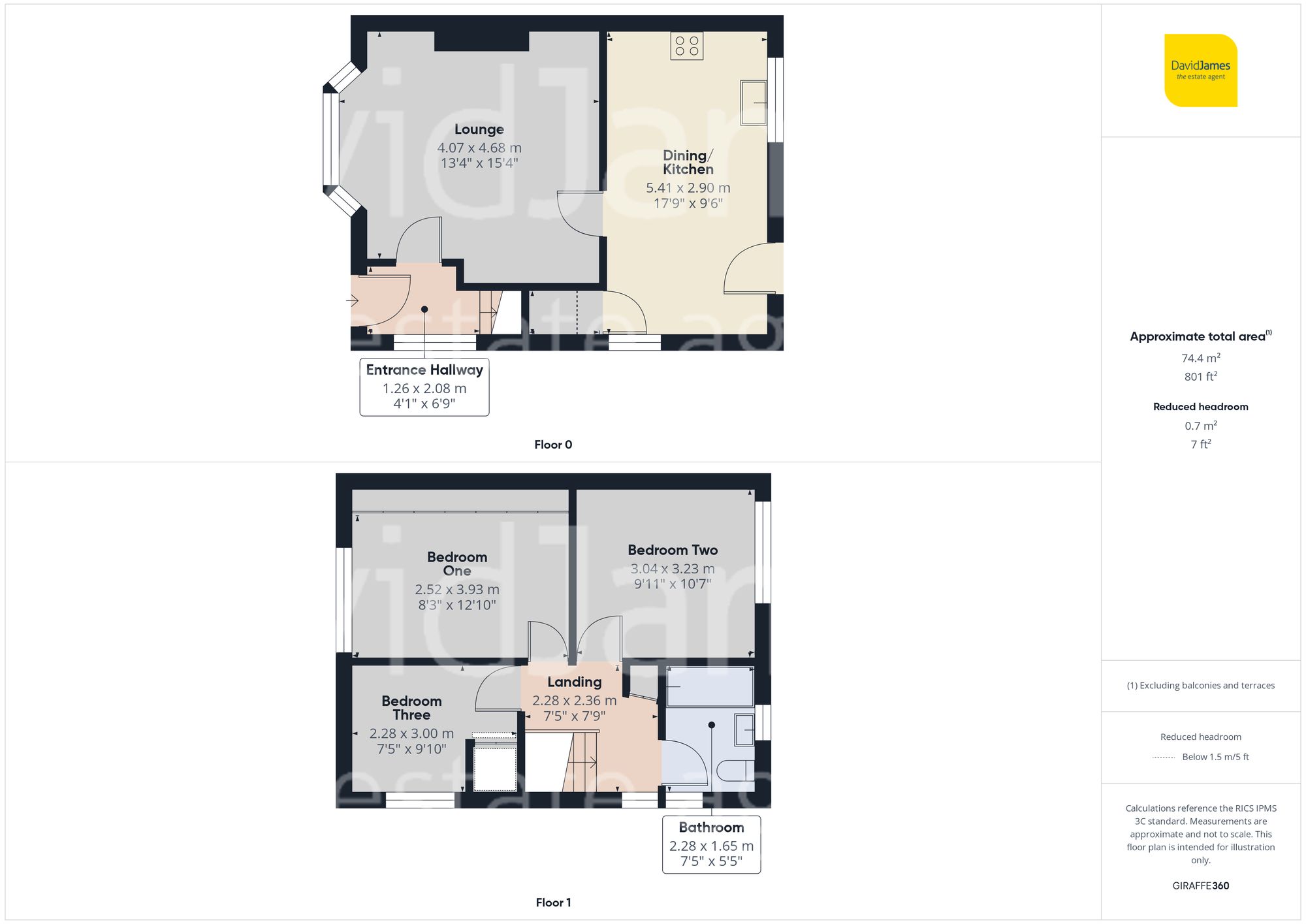 Floorplan for Greenwood Road, Nottingham