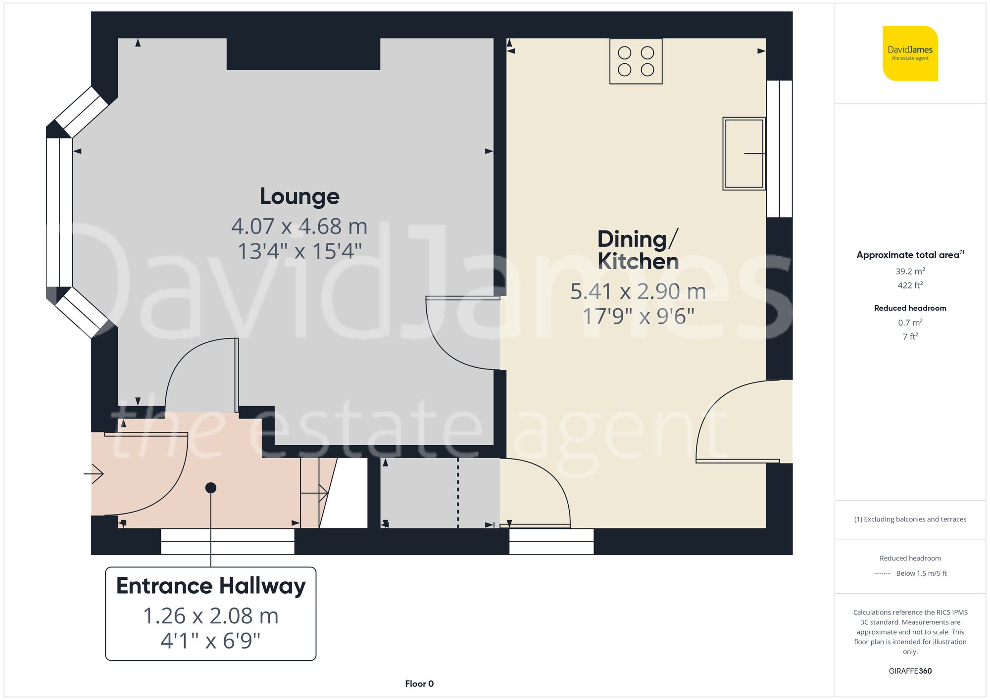 Floorplan for Greenwood Road, Nottingham