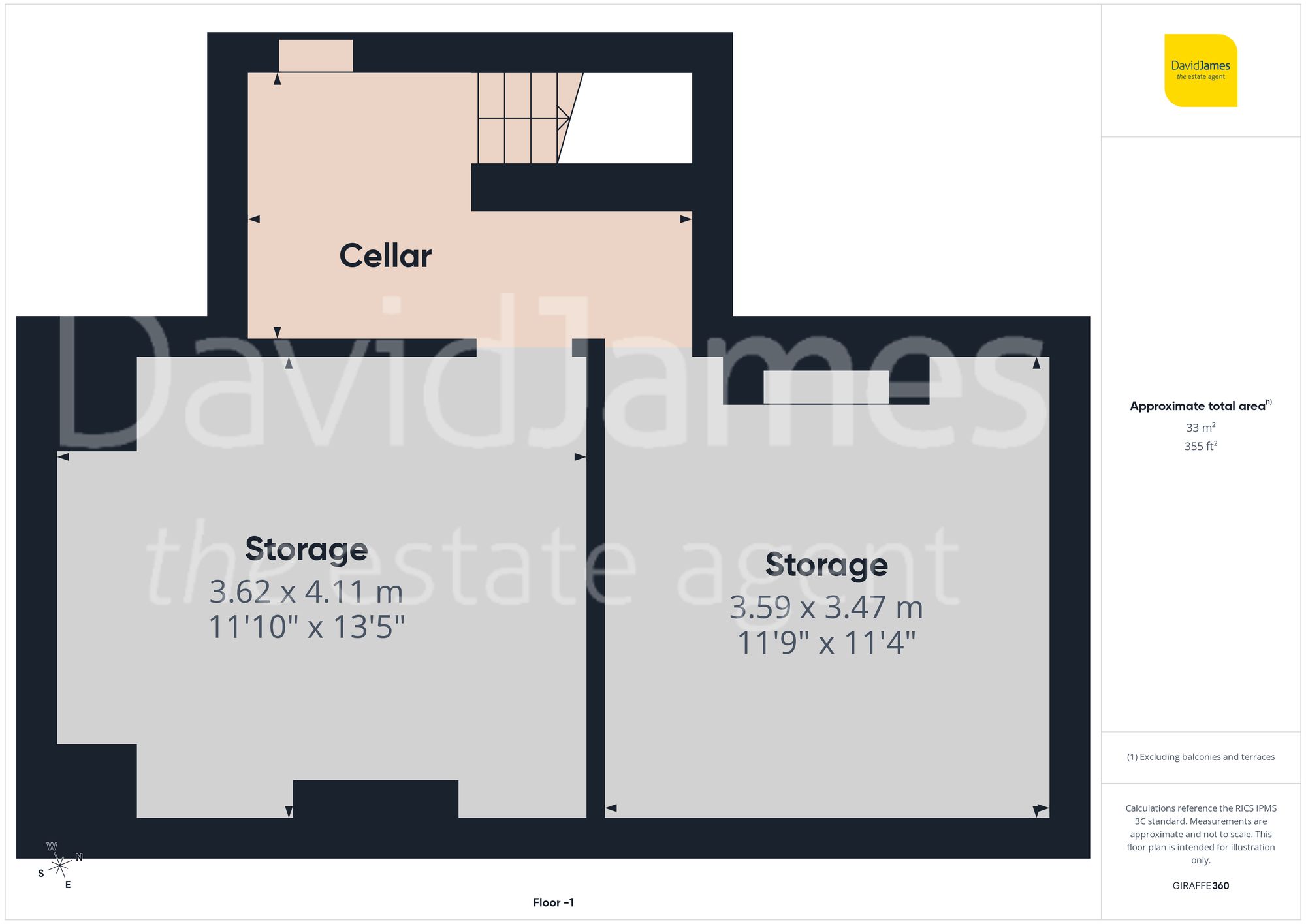 Floorplan for Devon Drive, Sherwood, Nottingham
