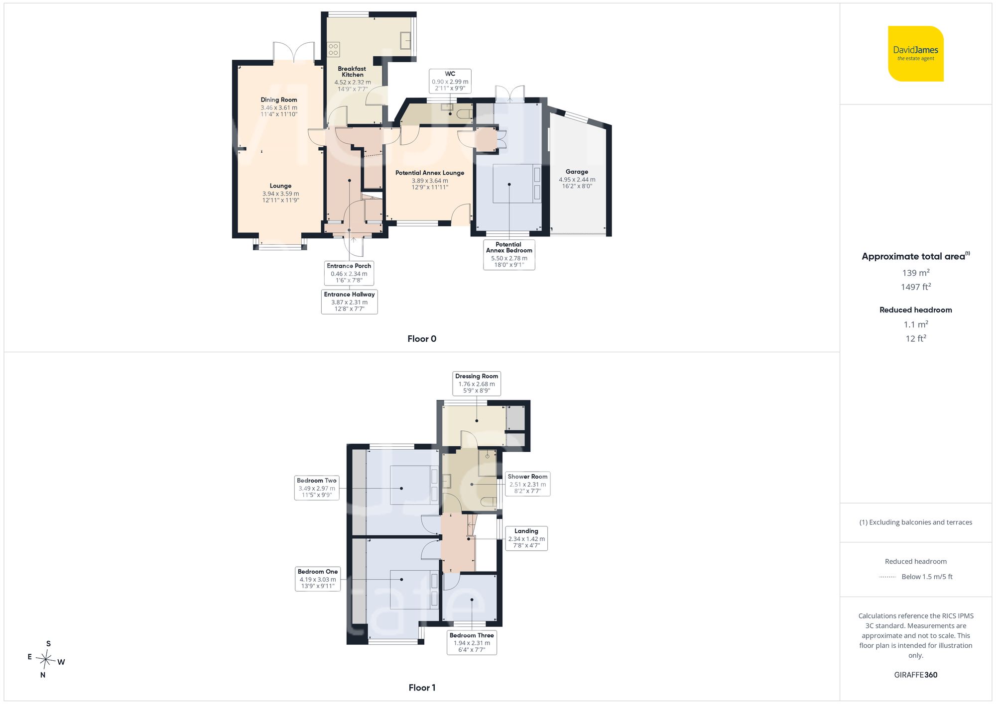 Floorplan for Oakdale Road, Bakersfield, Nottingham