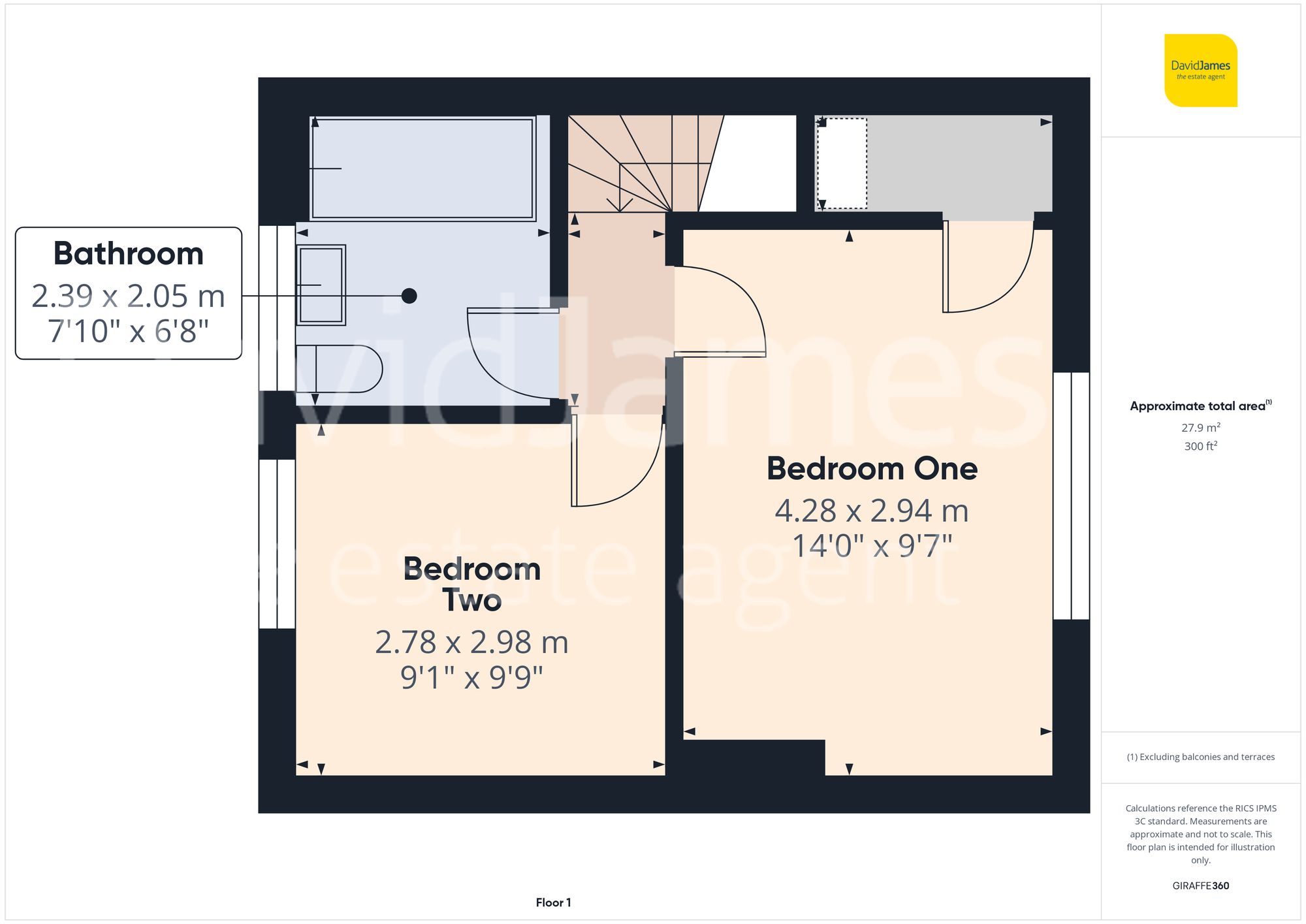 Floorplan for Greenwood Road, Nottingham