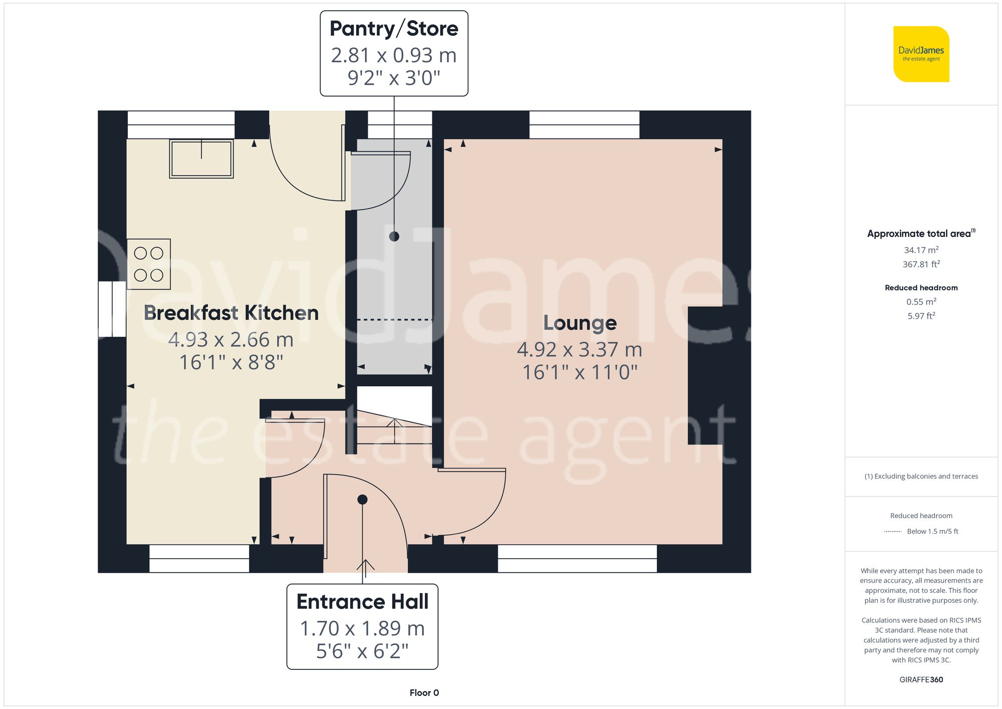 Floorplan for Chatsworth Avenue, Carlton, Nottingham