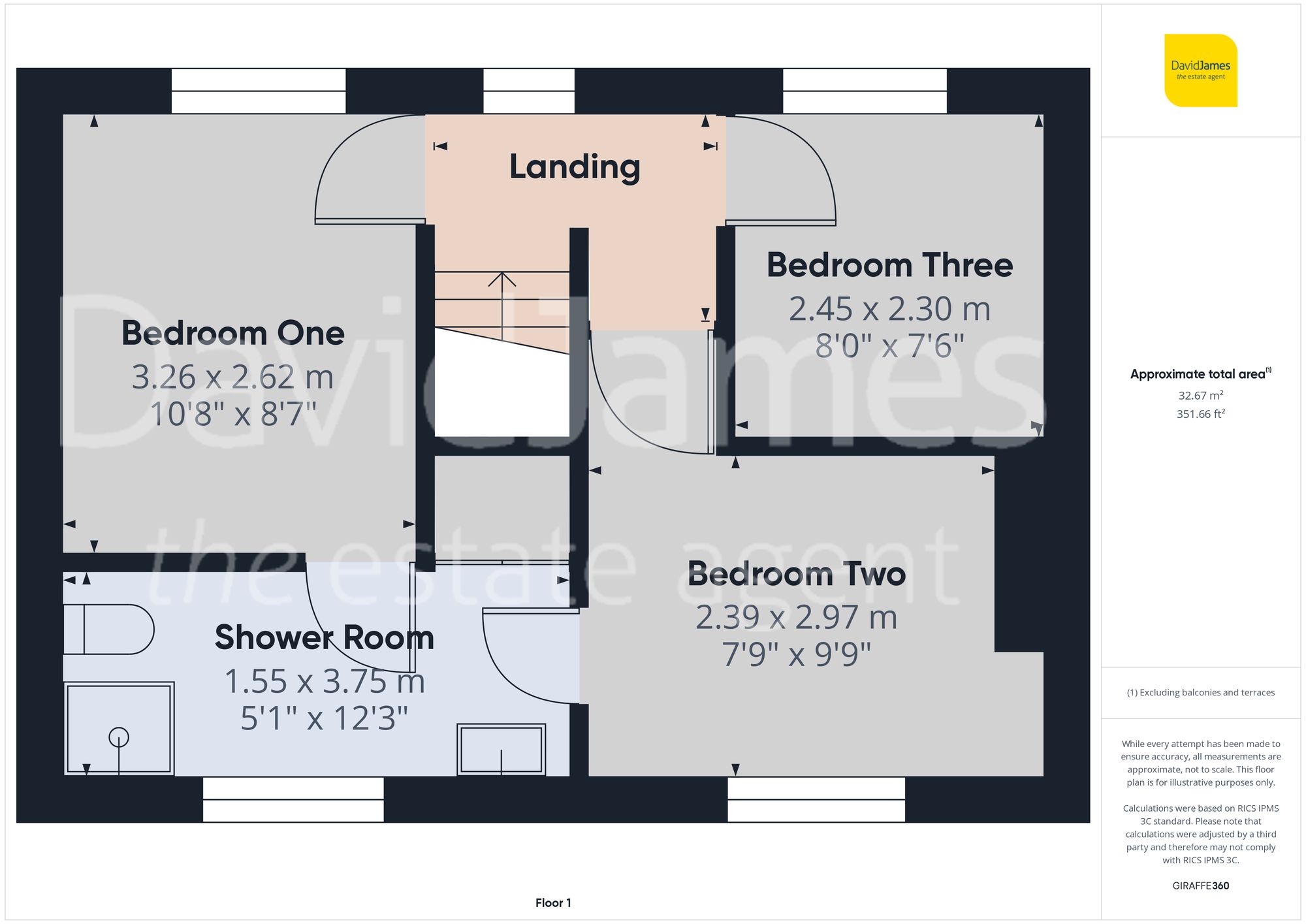 Floorplan for Chatsworth Avenue, Carlton, Nottingham
