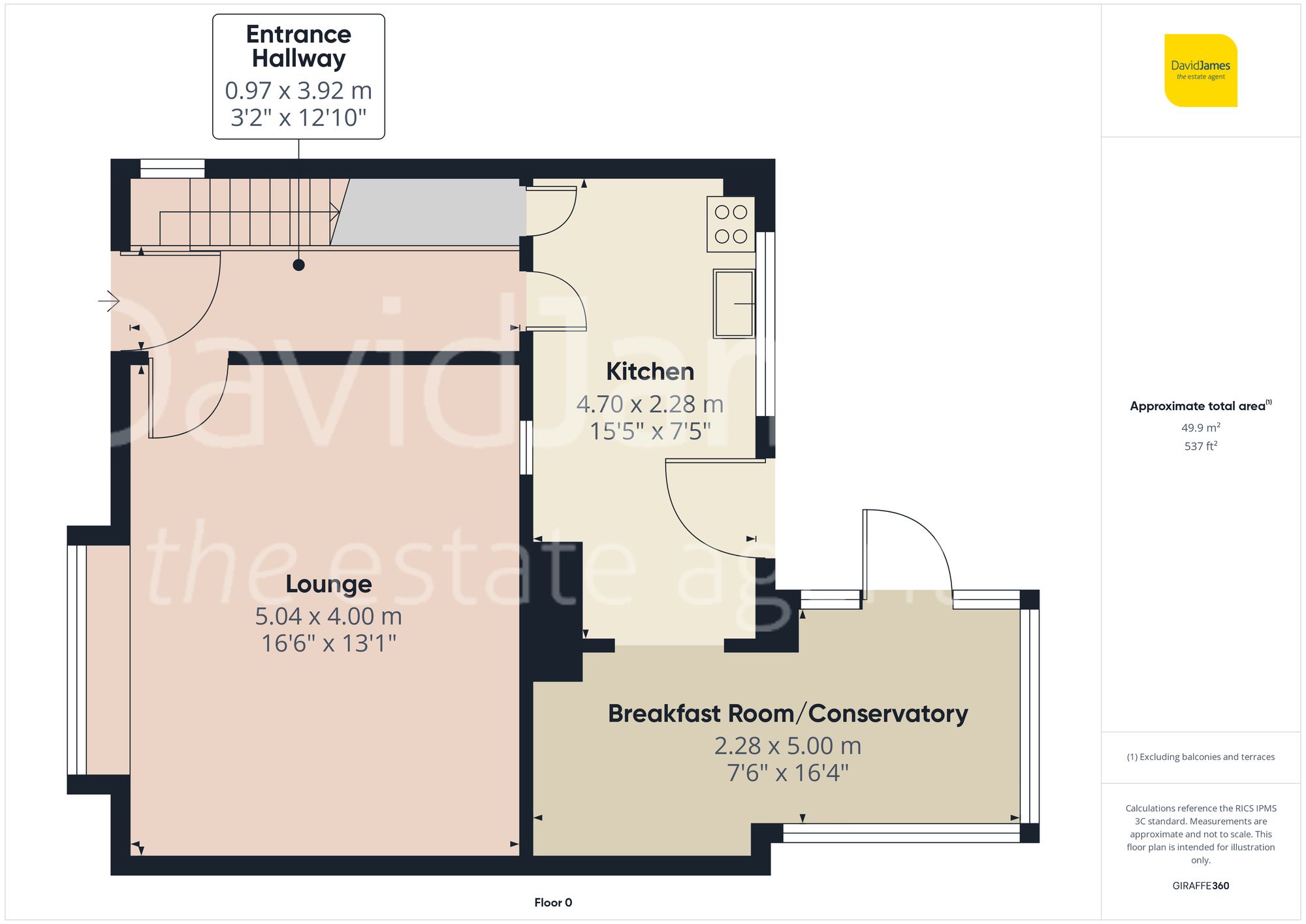 Floorplan for Westcliffe Avenue, Gedling, Nottingham