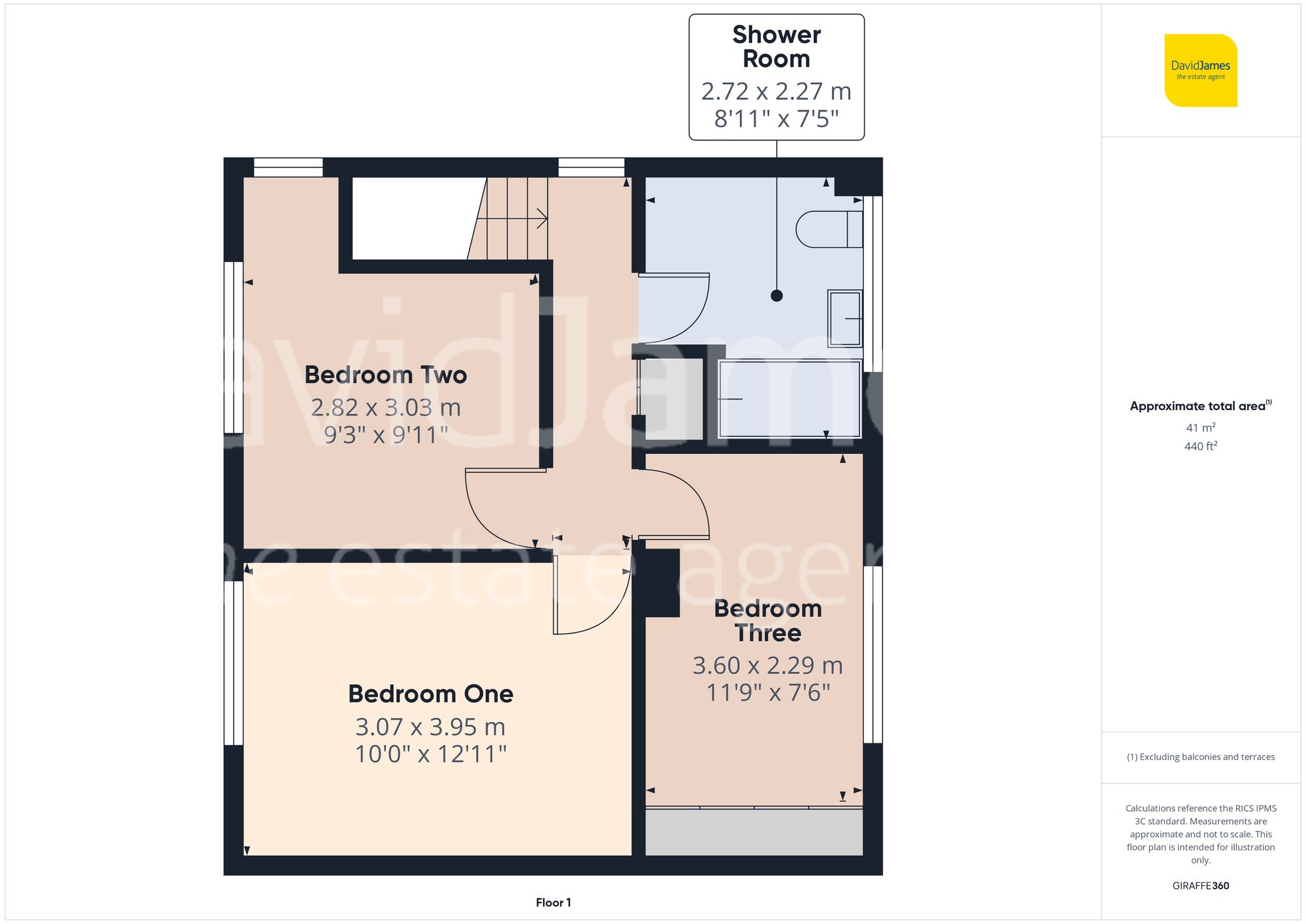 Floorplan for Westcliffe Avenue, Gedling, Nottingham