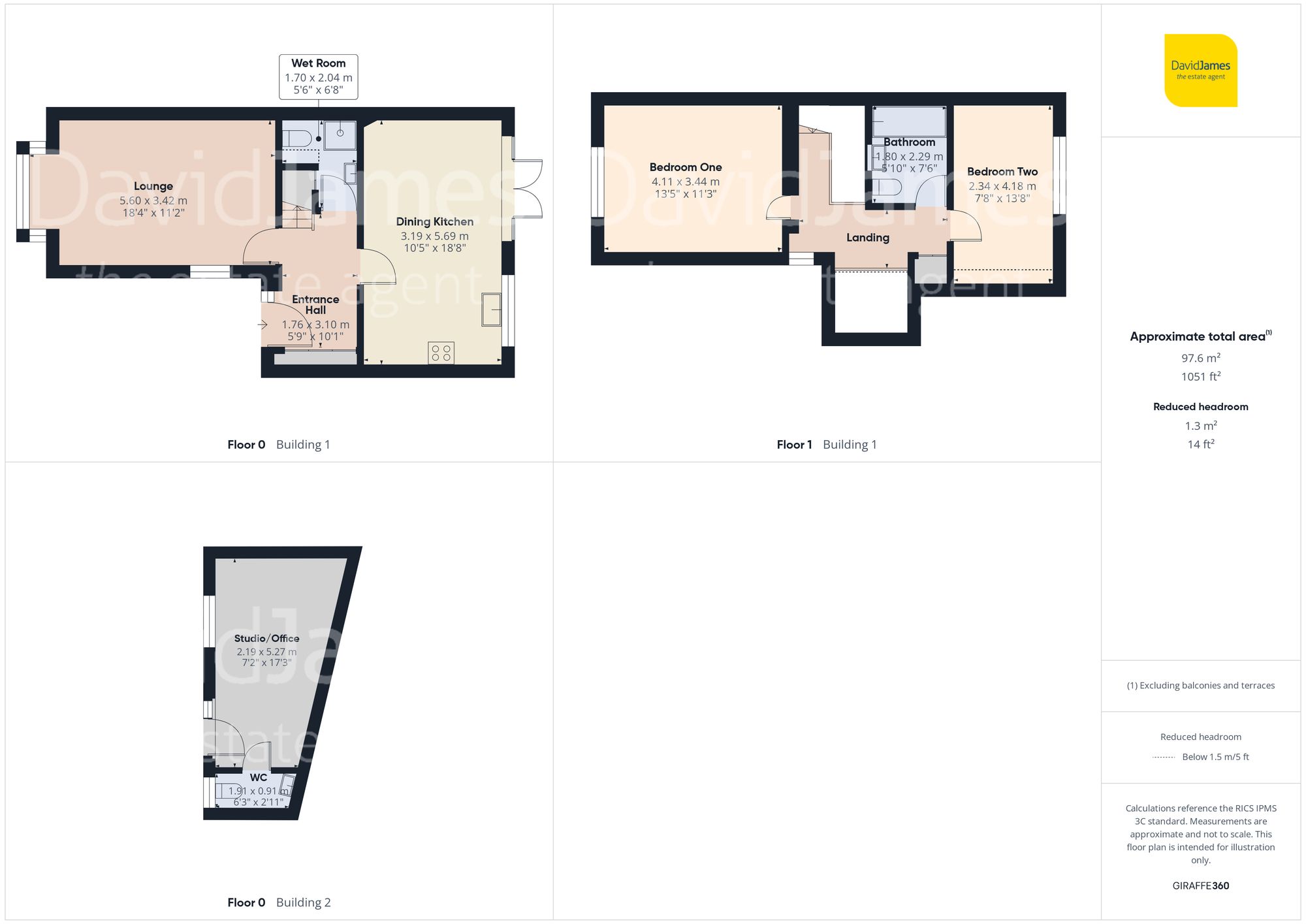 Floorplan for George Road, Carlton, Nottingham