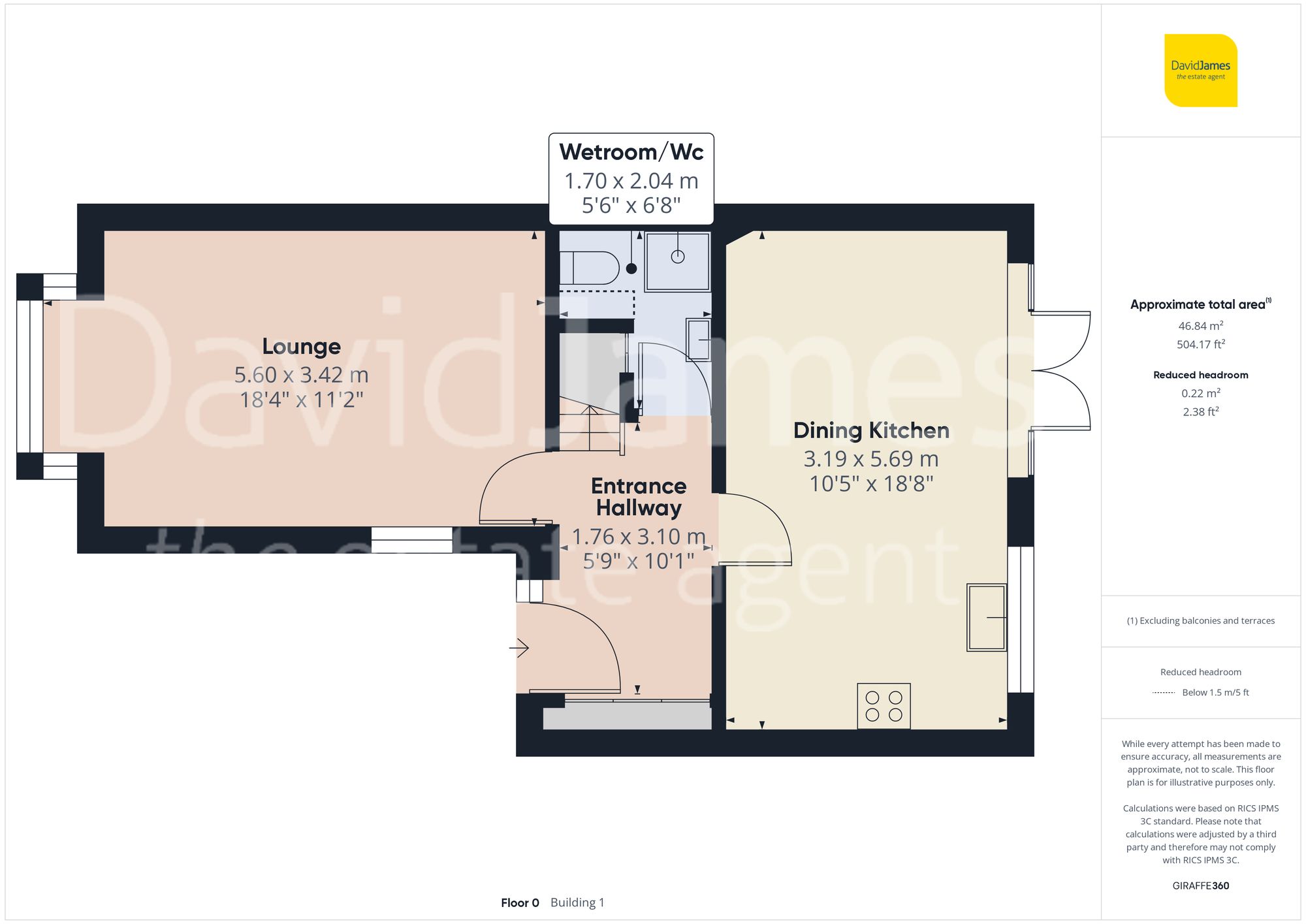 Floorplan for George Road, Carlton, Nottingham