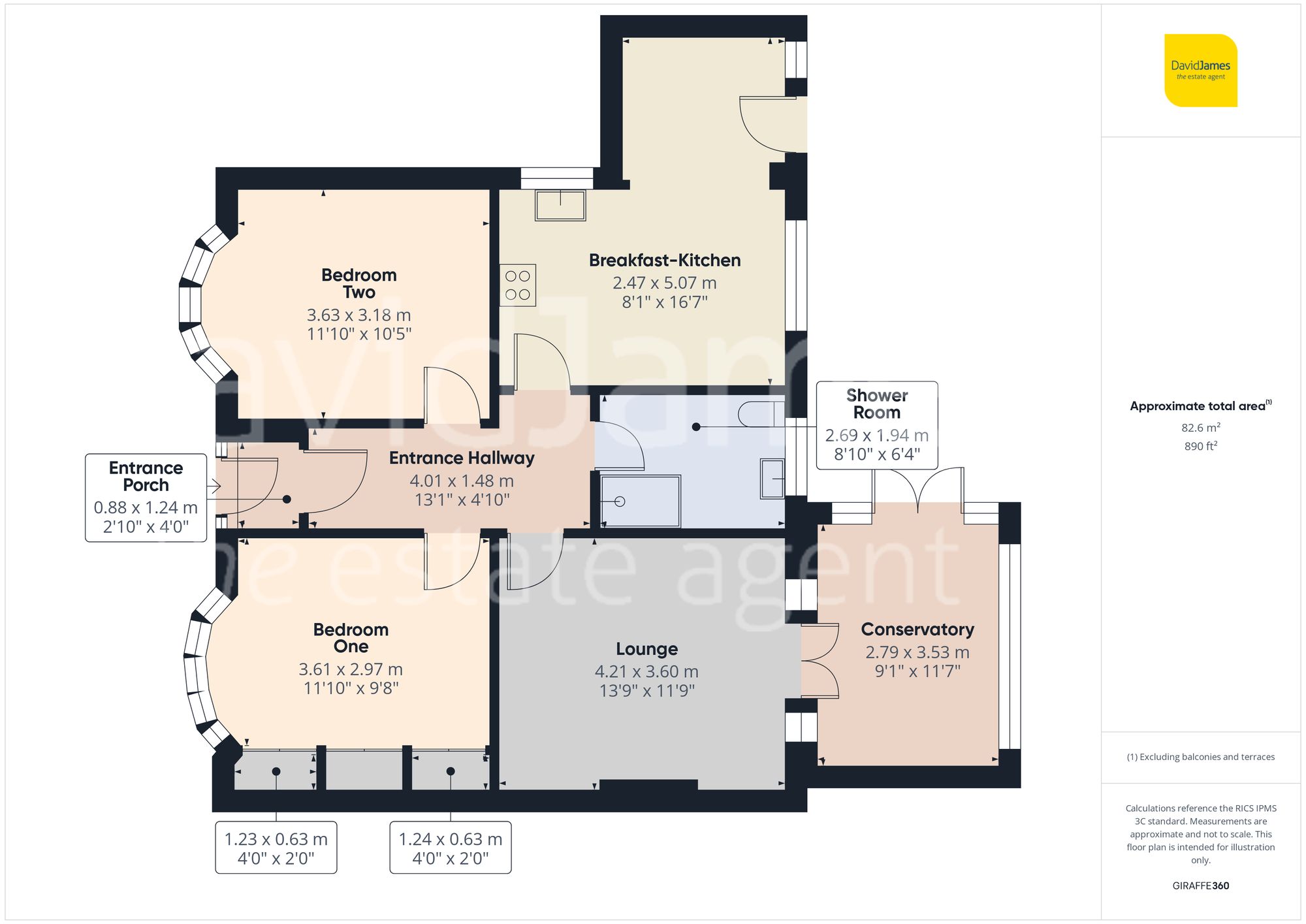 Floorplan for Bakerdale Road, Bakersfield, Nottingham