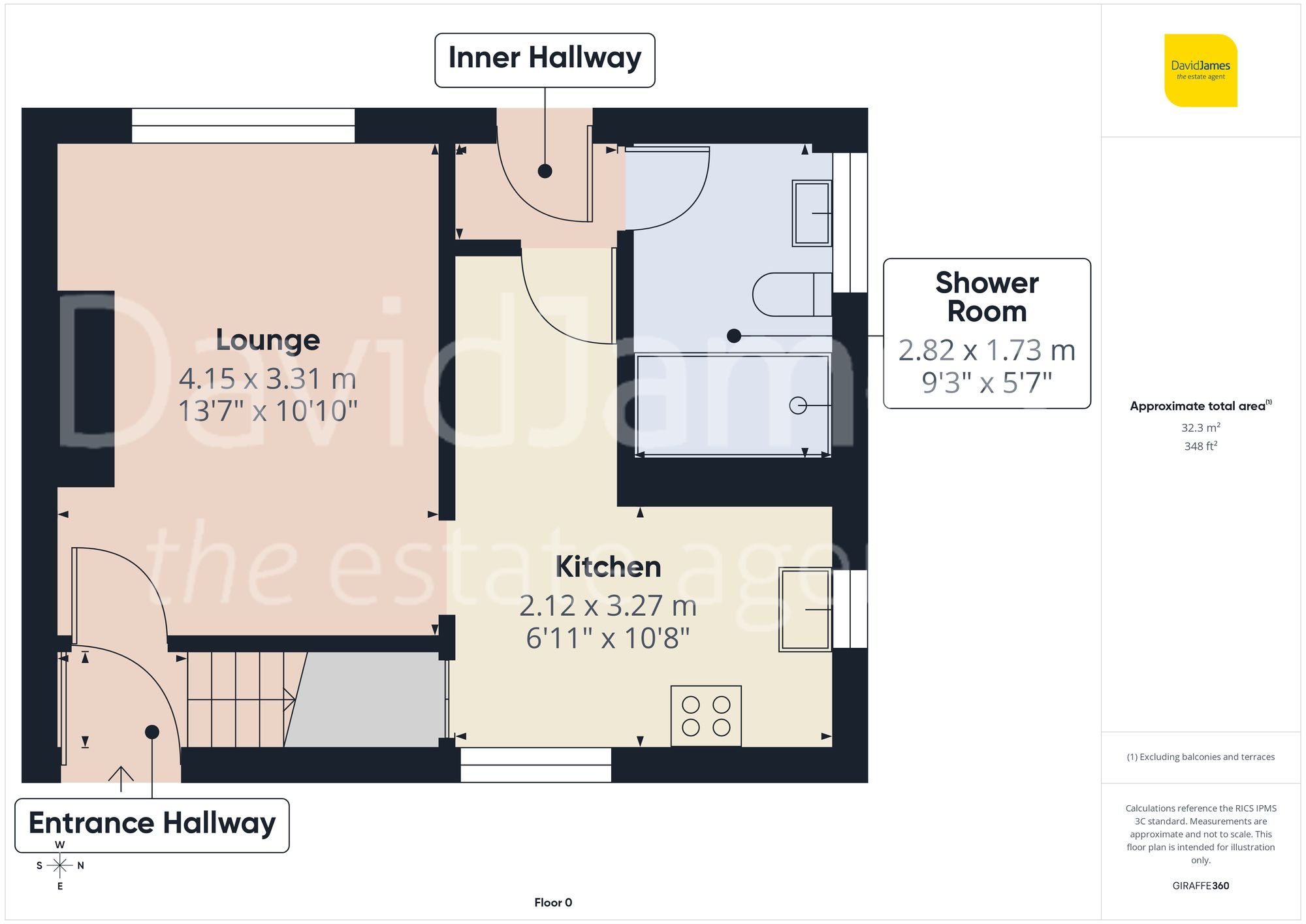 Floorplan for Cavendish Road, Carlton, Nottingham