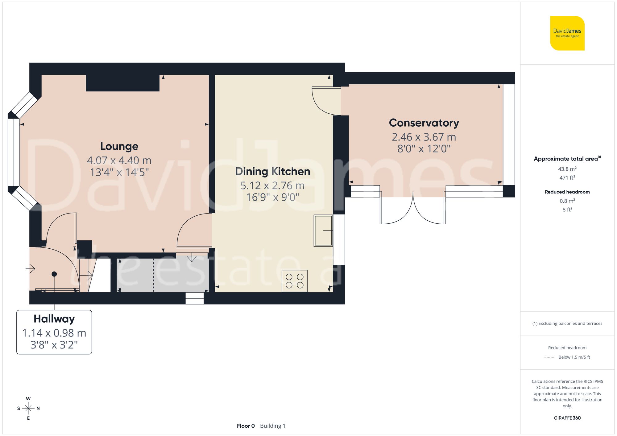 Floorplan for Redland Grove, Carlton, Nottingham