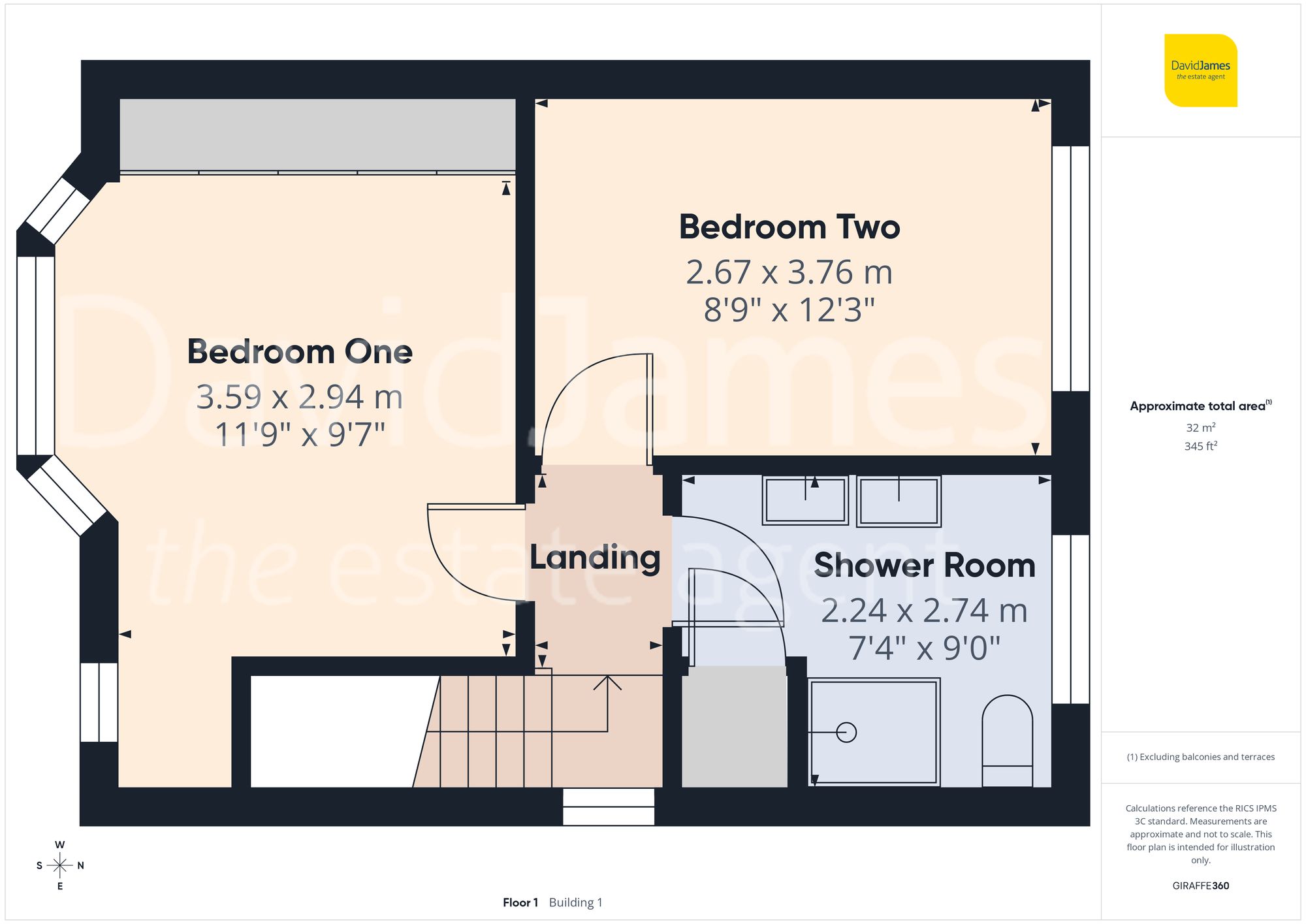 Floorplan for Redland Grove, Carlton, Nottingham