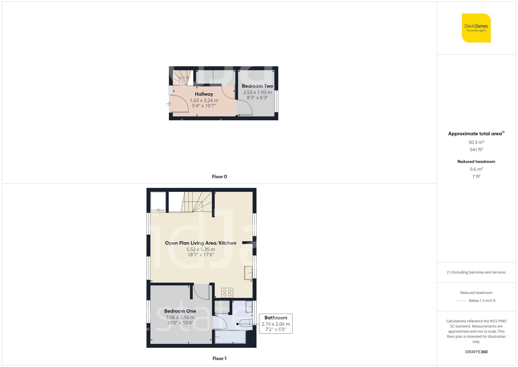Floorplan for High Oakham Close, Sutton in Ashfield, Nottinghamshire