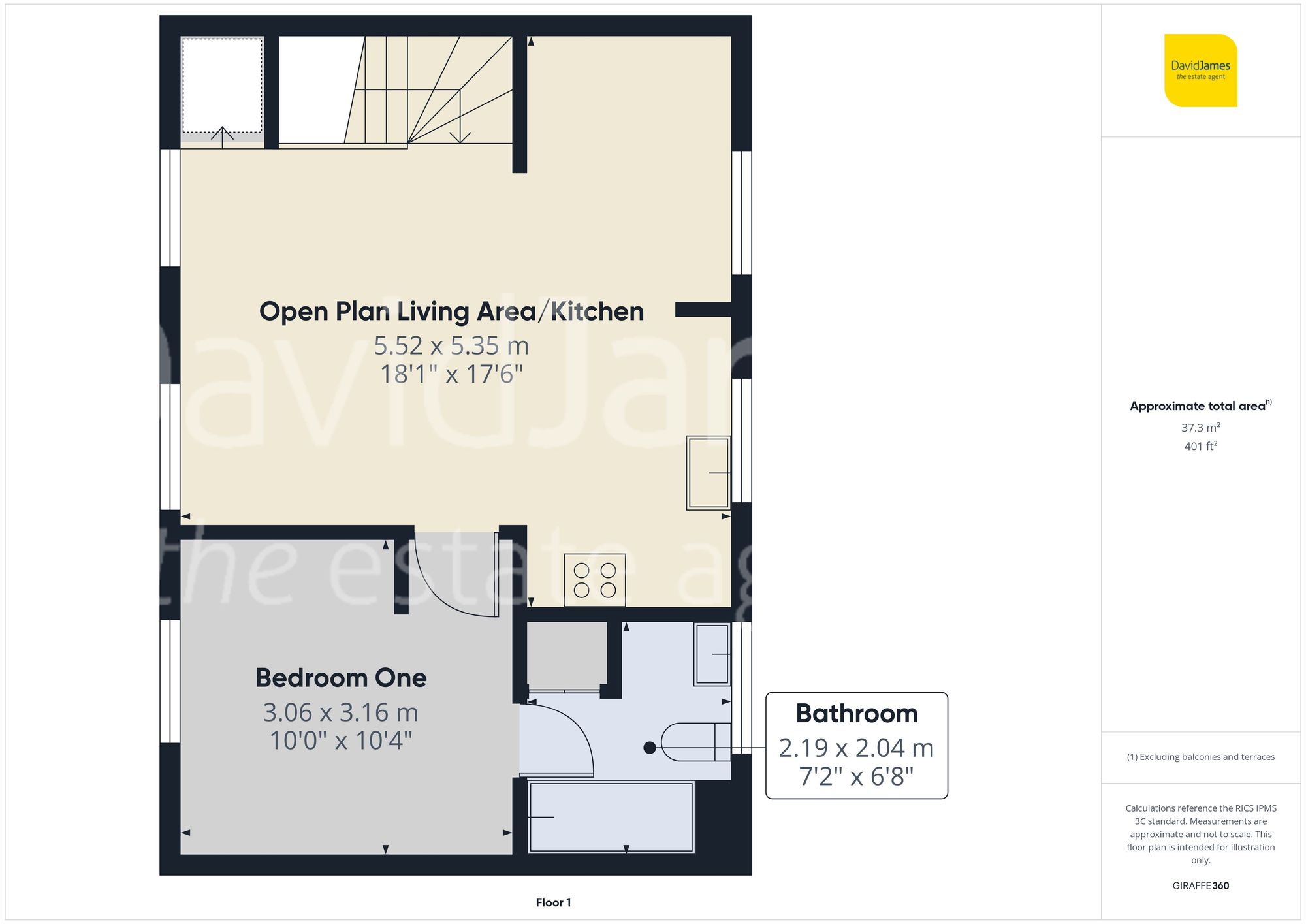 Floorplan for High Oakham Close, Sutton in Ashfield, Nottinghamshire