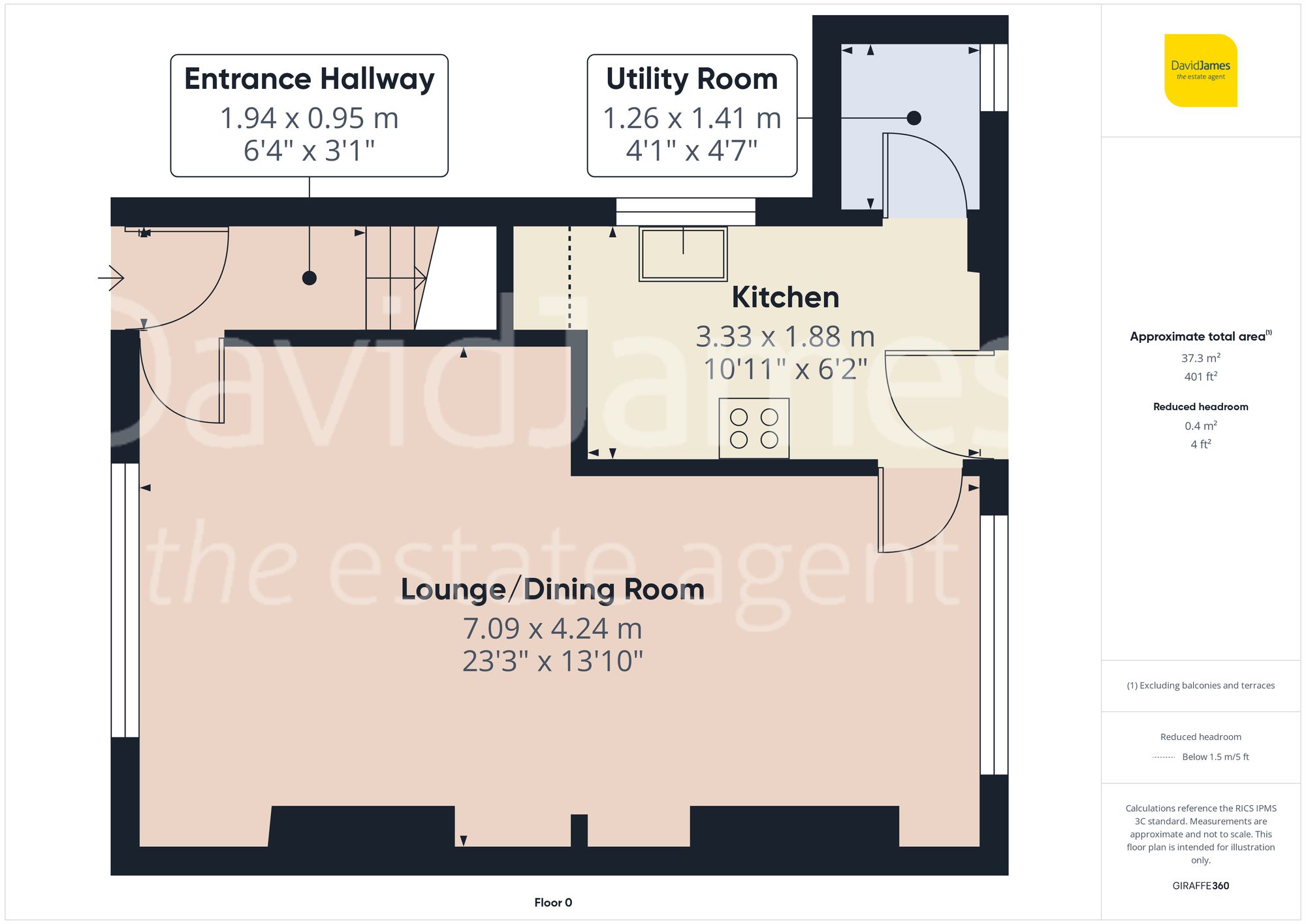 Floorplan for Godfrey Street, Netherfield, Nottingham