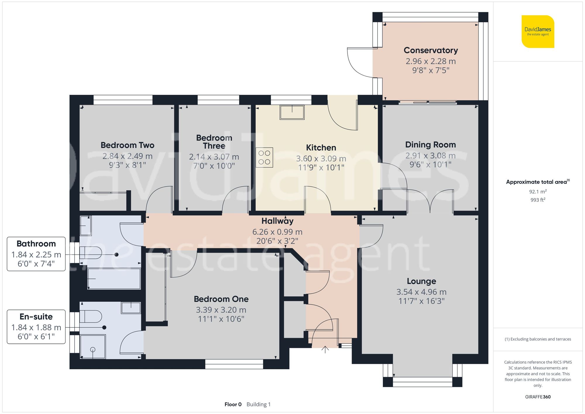 Floorplan for Pavilion Gardens, Skegby, Nottinghamshire