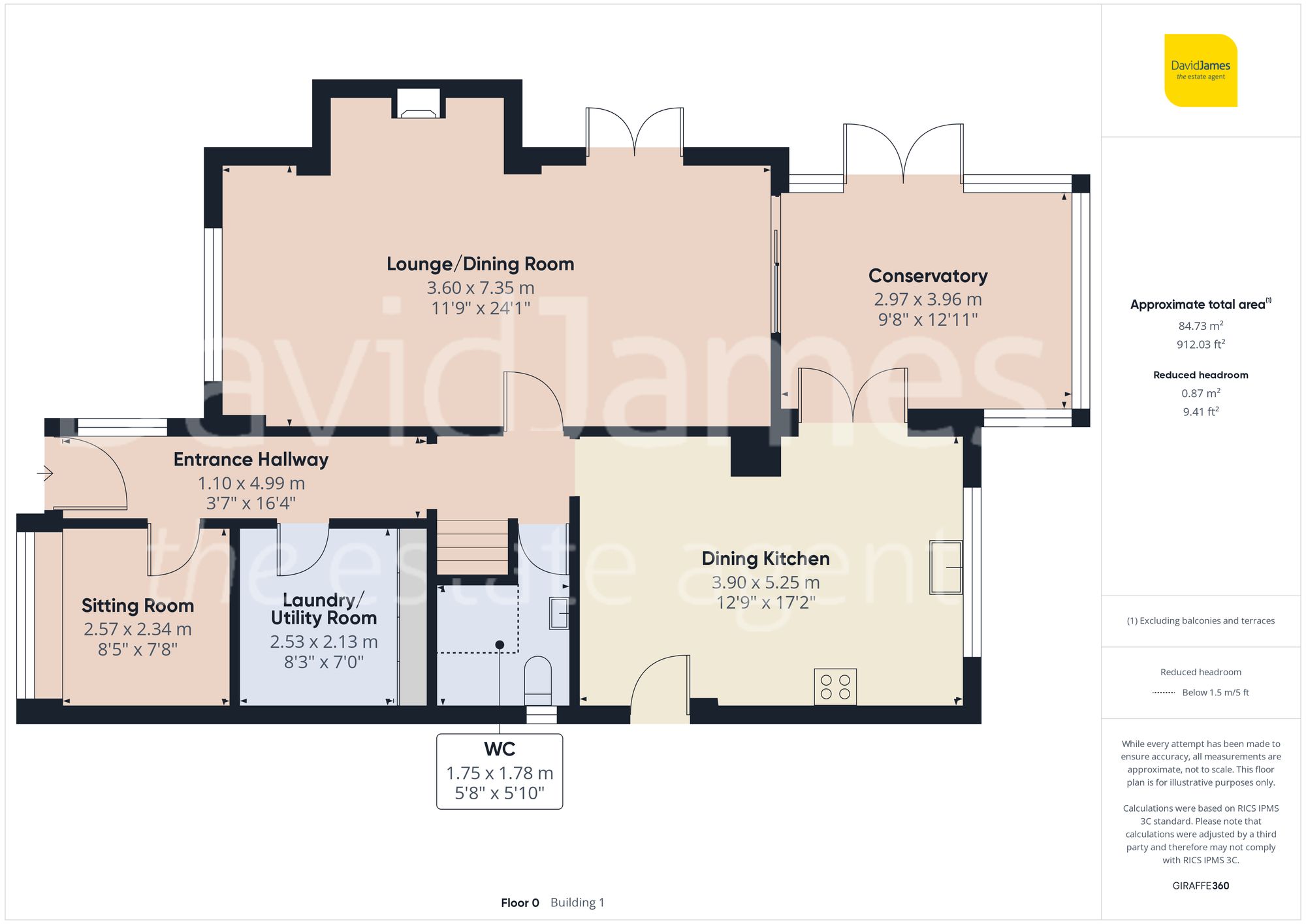 Floorplan for Byrne Court, Arnold, Nottingham