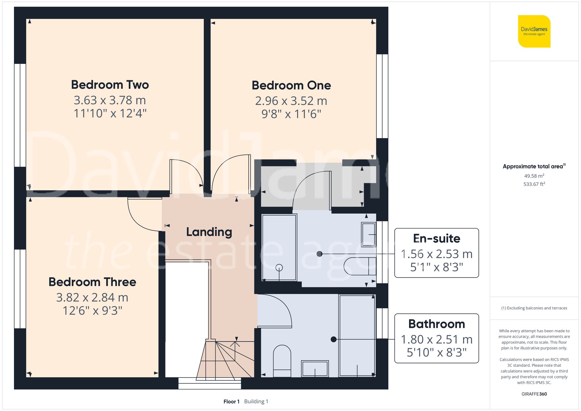 Floorplan for Byrne Court, Arnold, Nottingham