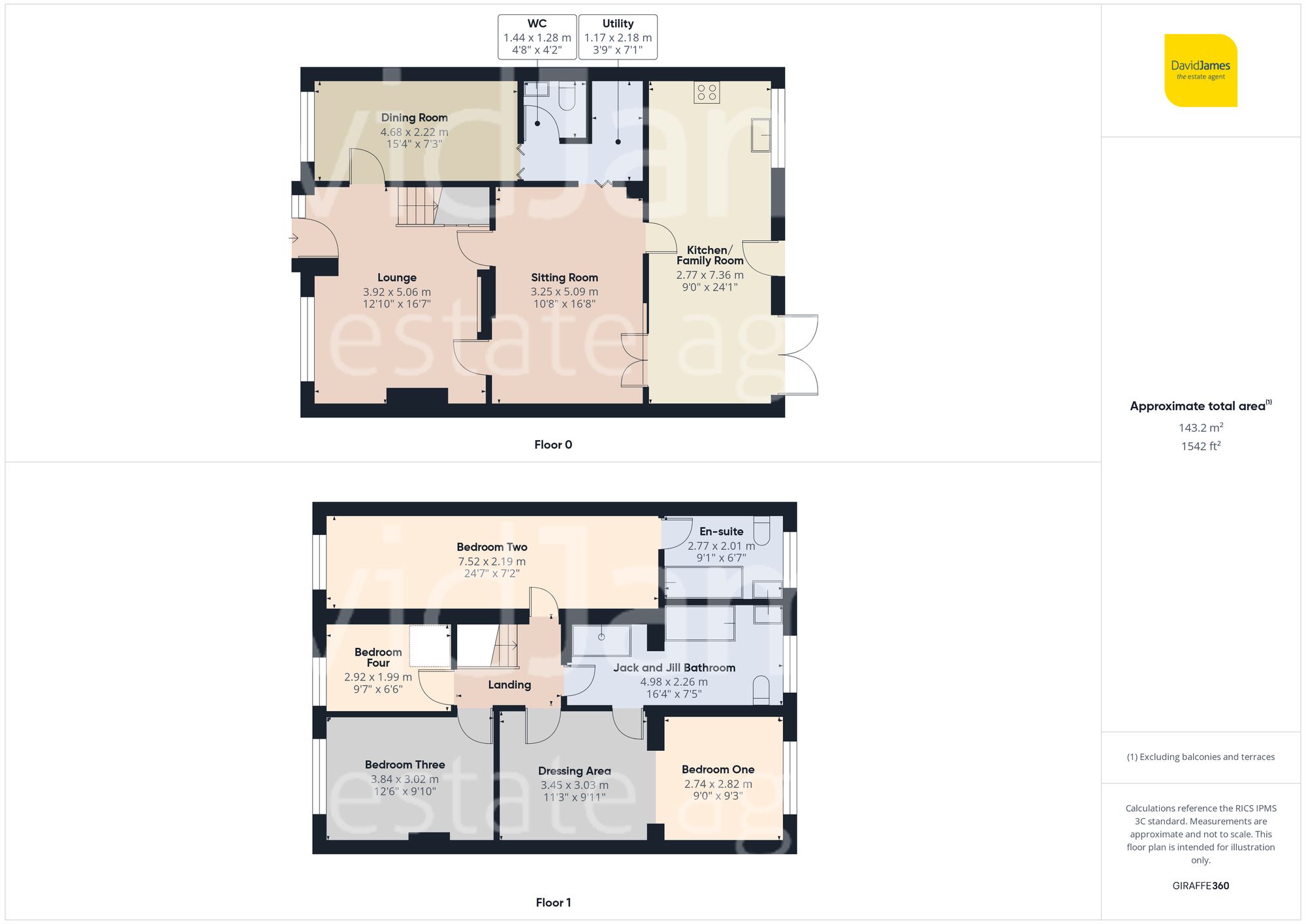 Floorplan for Roche Close, Arnold, Nottingham