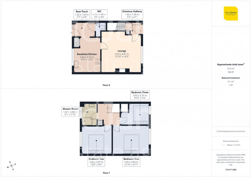Floorplan for Bestwood Park Drive, Nottingham