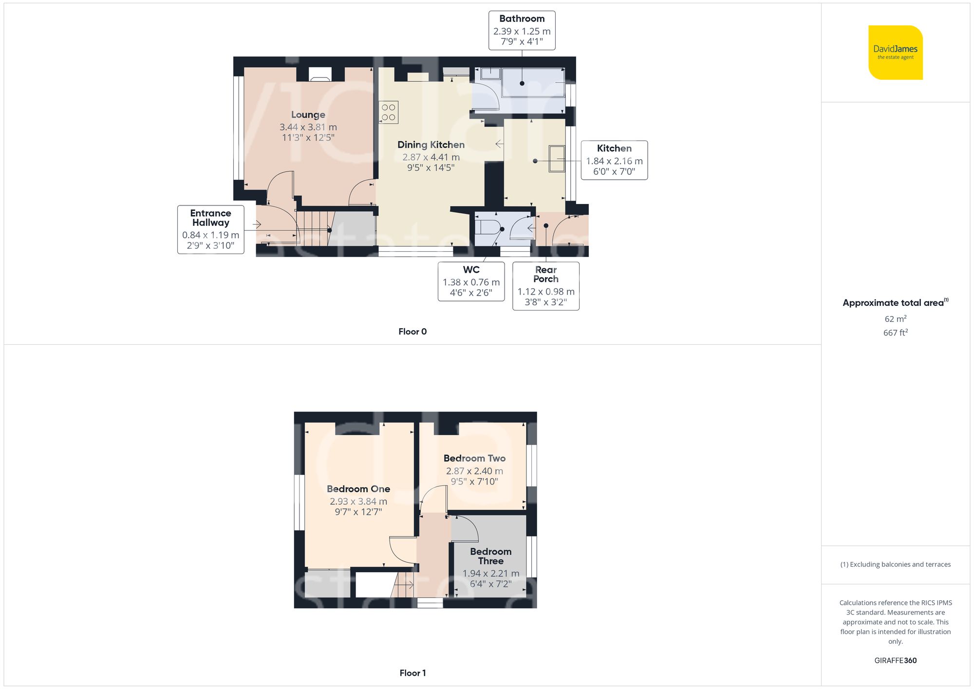 Floorplan for Willbert Road, Arnold, Nottingham