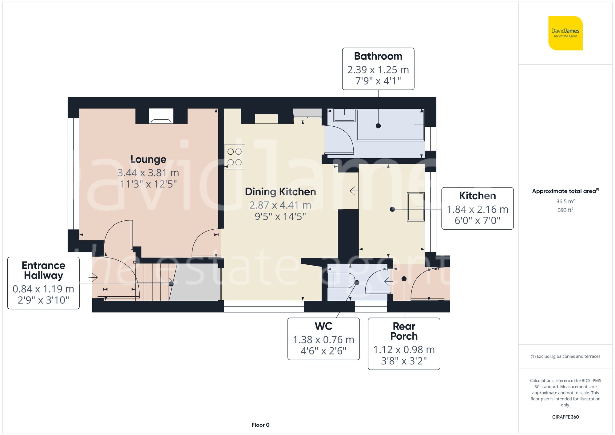 Floorplan for Willbert Road, Arnold, Nottingham