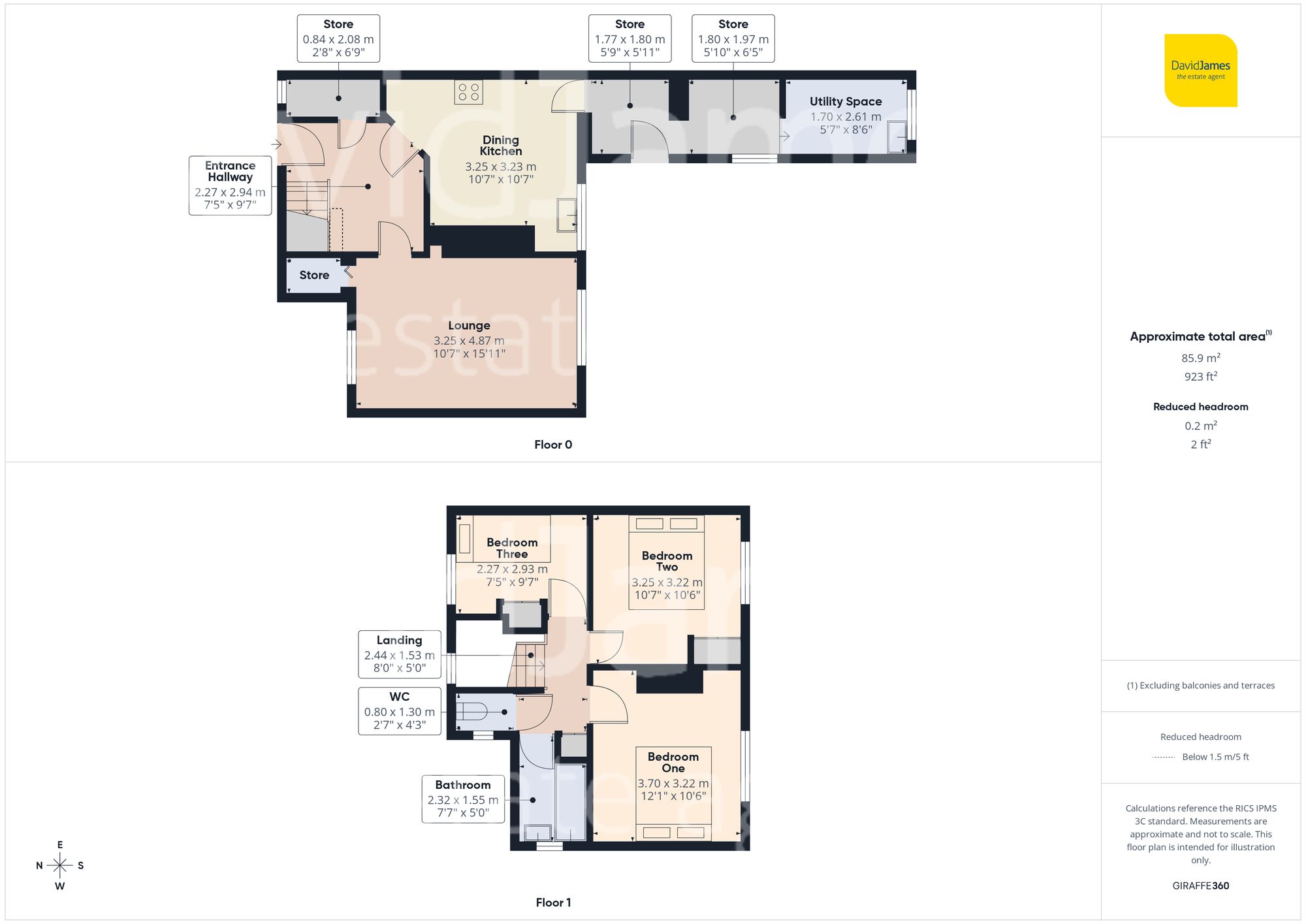 Floorplan for Ravenswood Road, Arnold, Nottingham