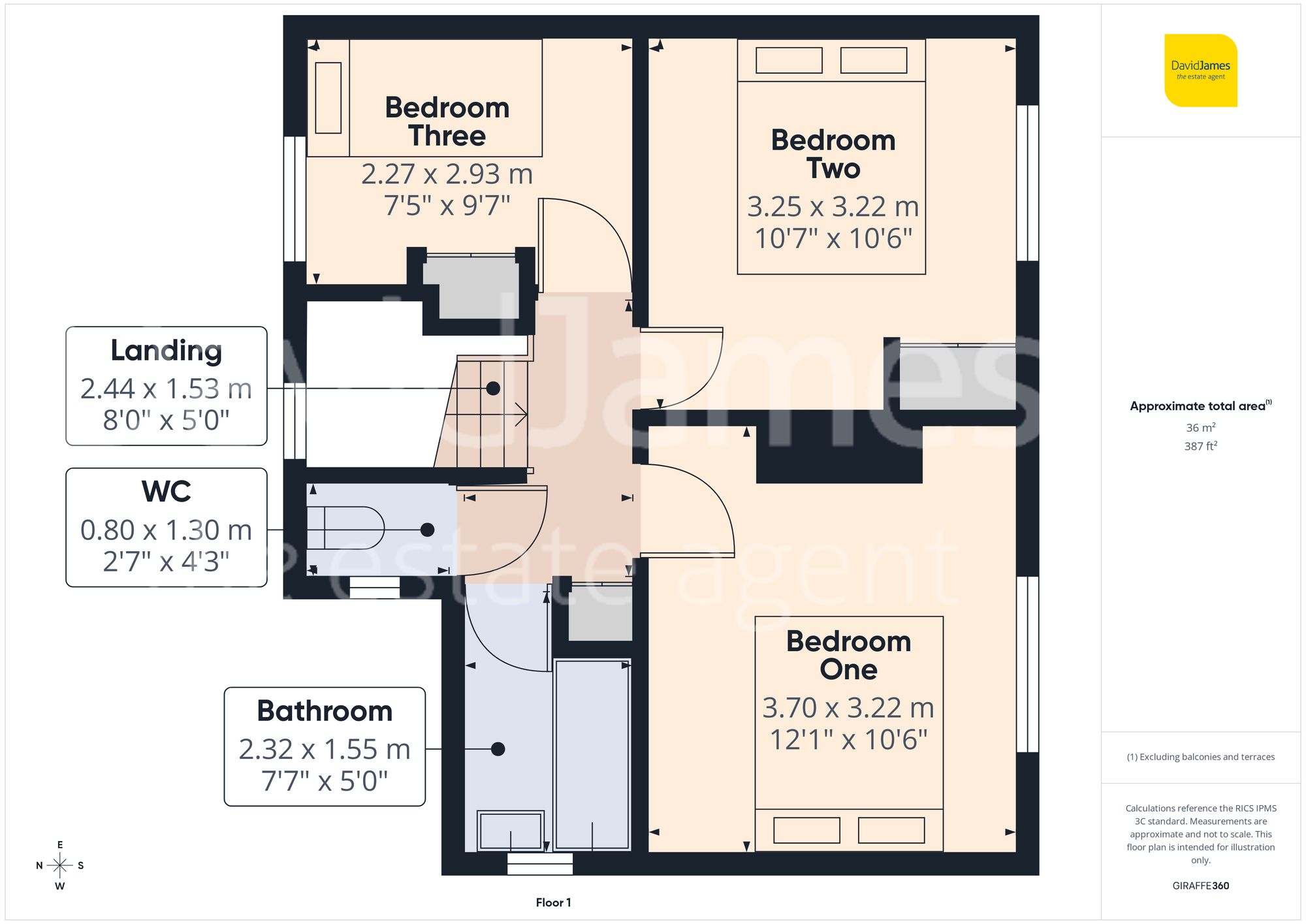 Floorplan for Ravenswood Road, Arnold, Nottingham