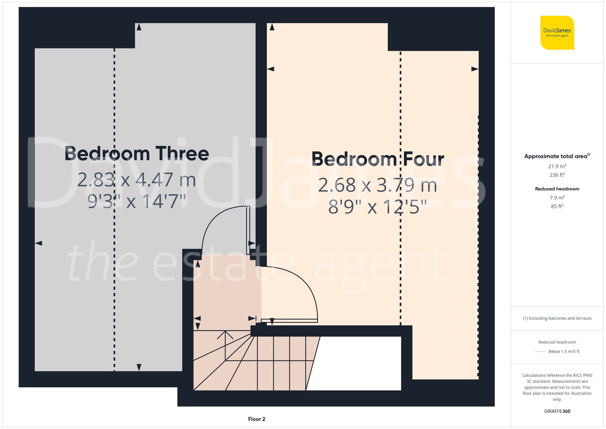 Floorplan for Spalding Road, Nottingham