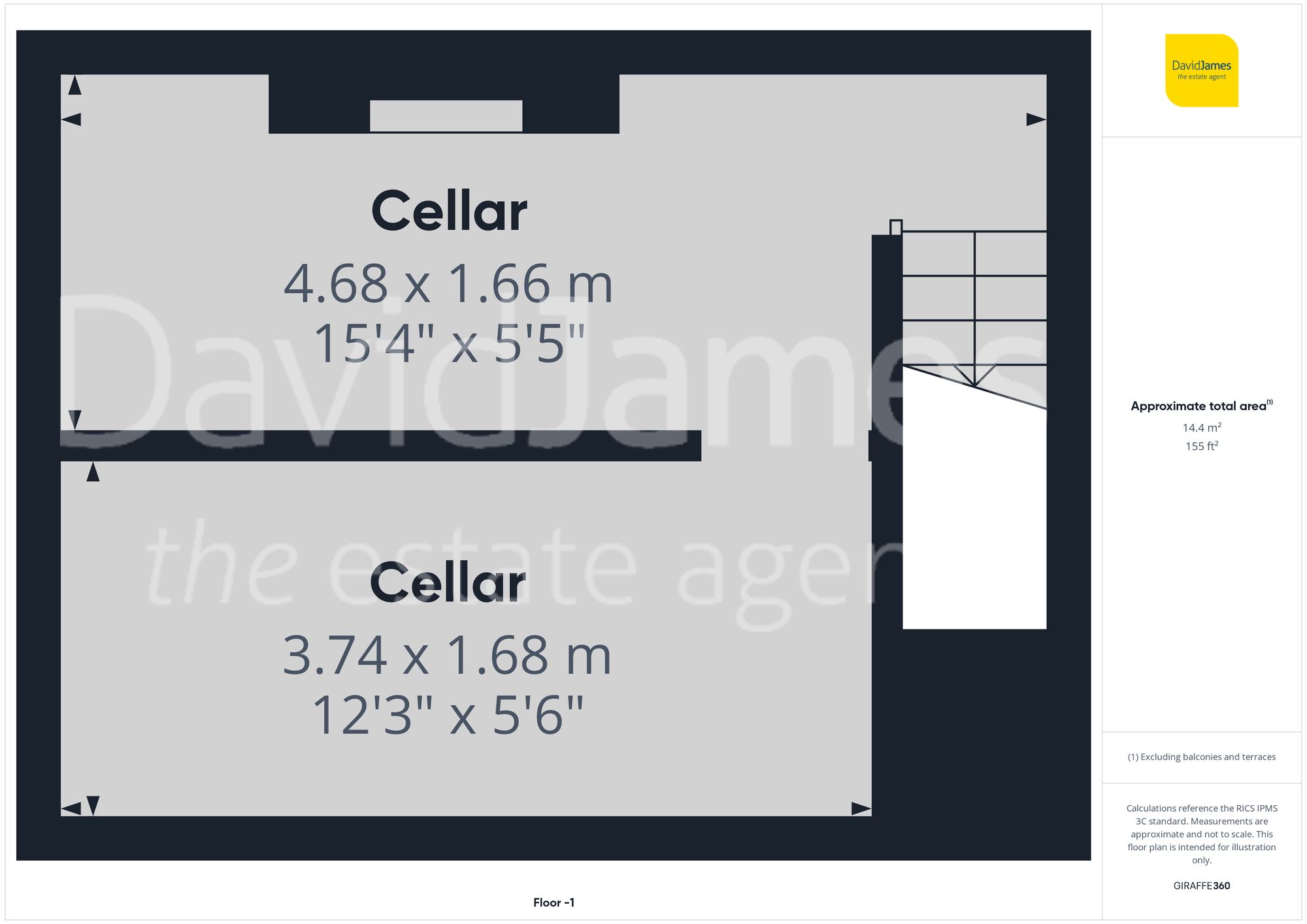 Floorplan for Spalding Road, Nottingham
