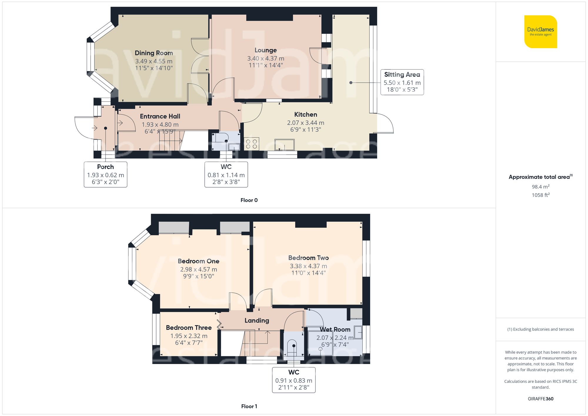 Floorplan for Avondale Road, Carlton, Nottingham