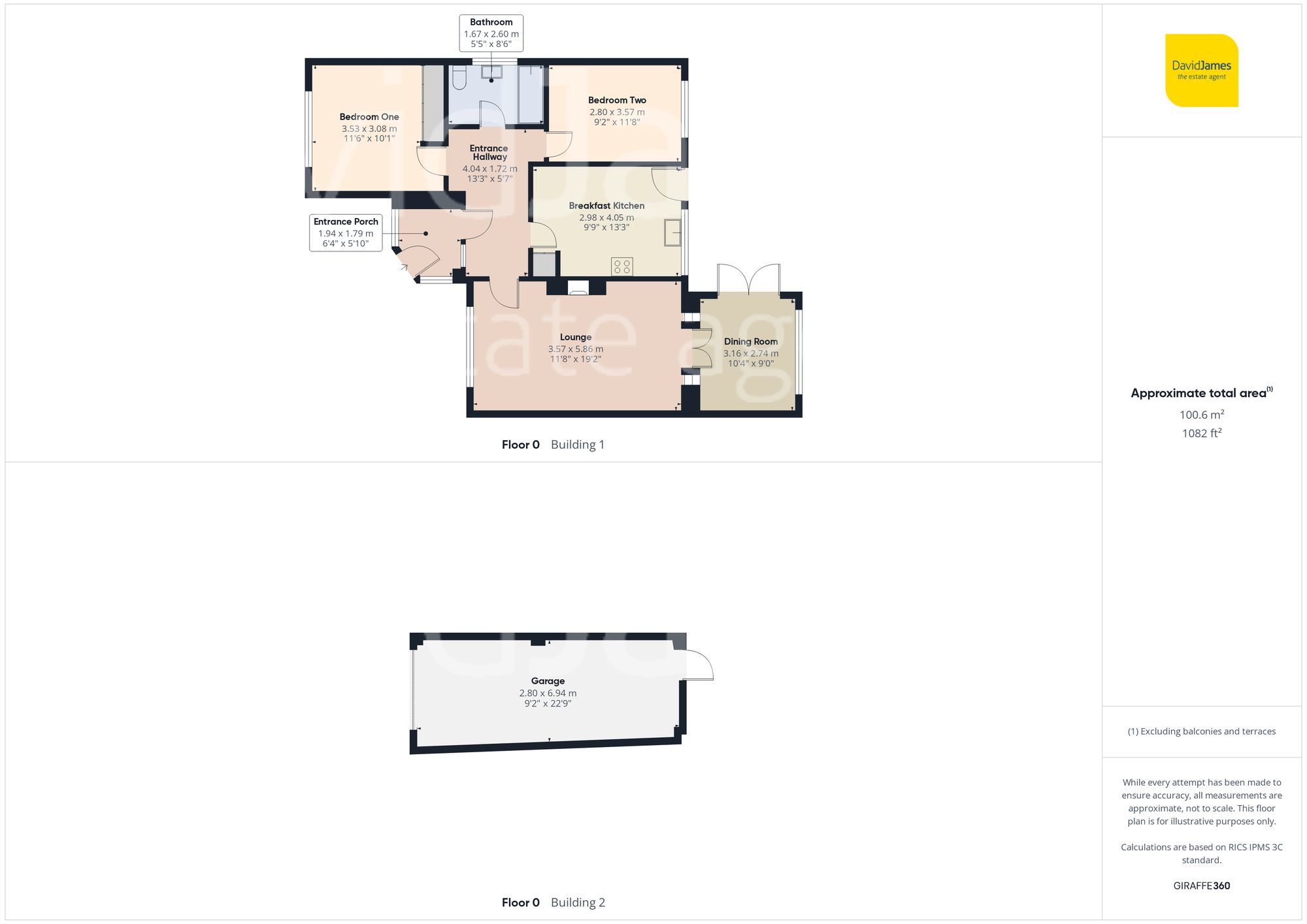 Floorplan for Drummond Drive, Nuthall, Nottingham
