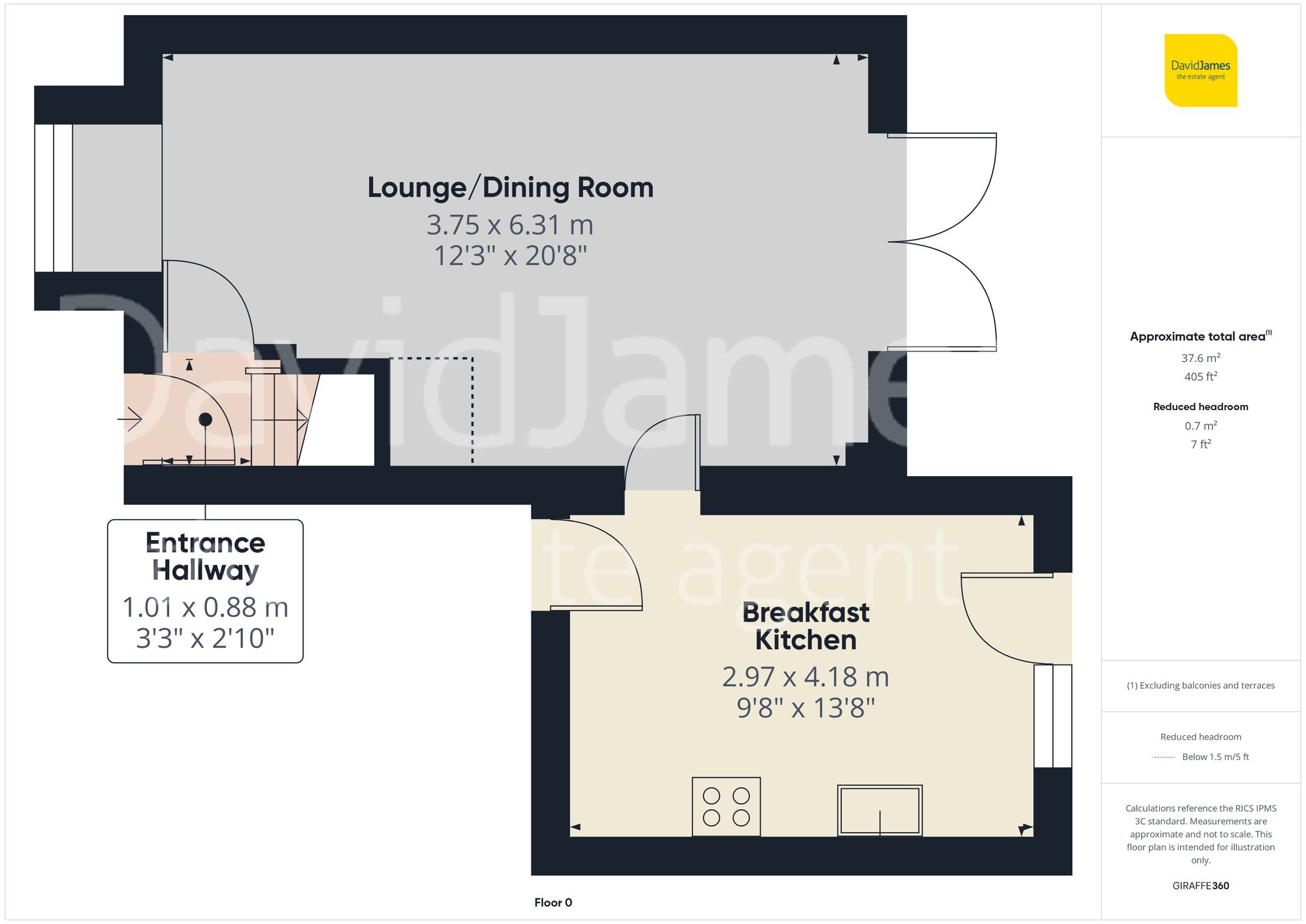 Floorplan for Hazelbank Avenue, Mapperley, Nottingham