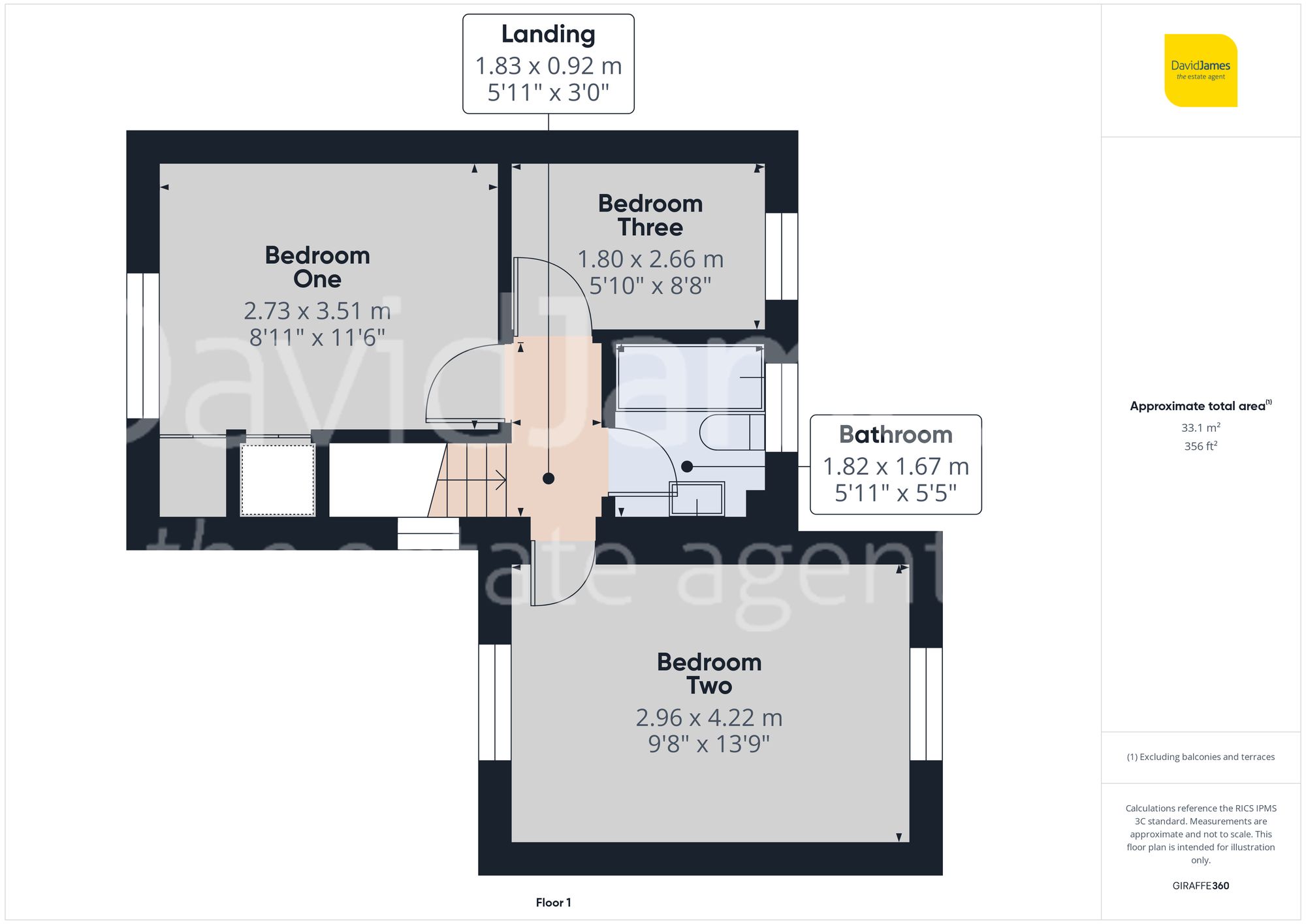 Floorplan for Hazelbank Avenue, Mapperley, Nottingham