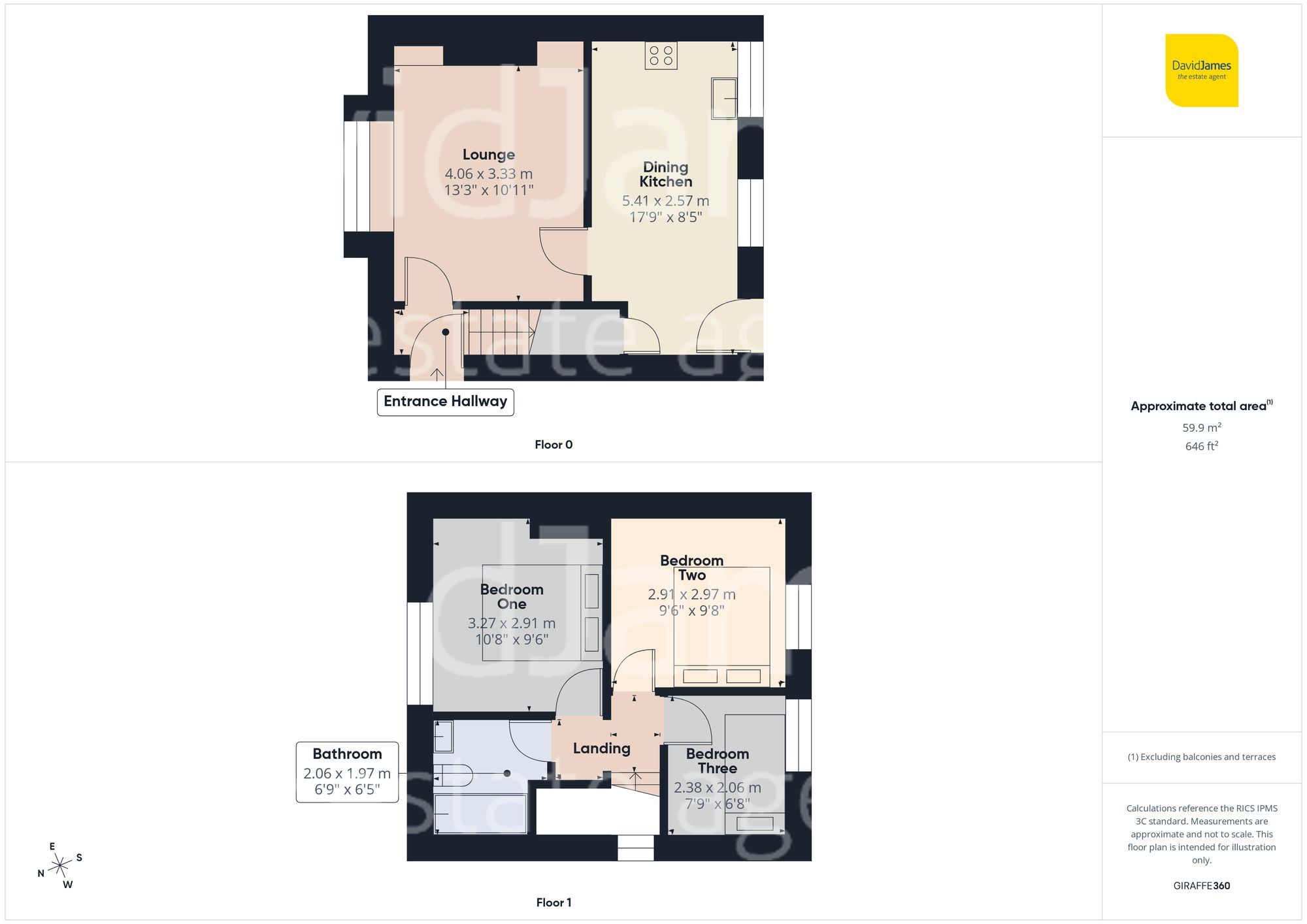 Floorplan for Morley Avenue, Nottingham