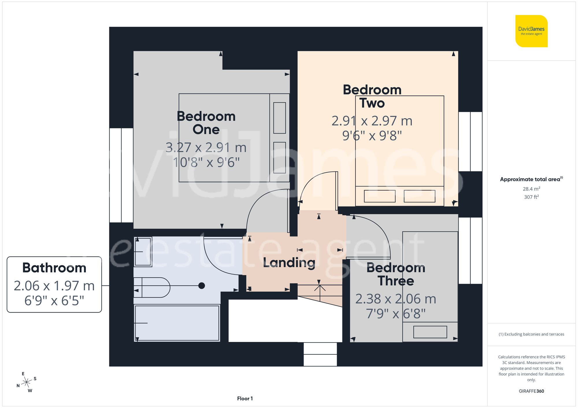 Floorplan for Morley Avenue, Nottingham
