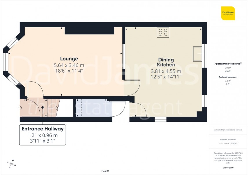 Floorplan for Susan Drive, Nottingham