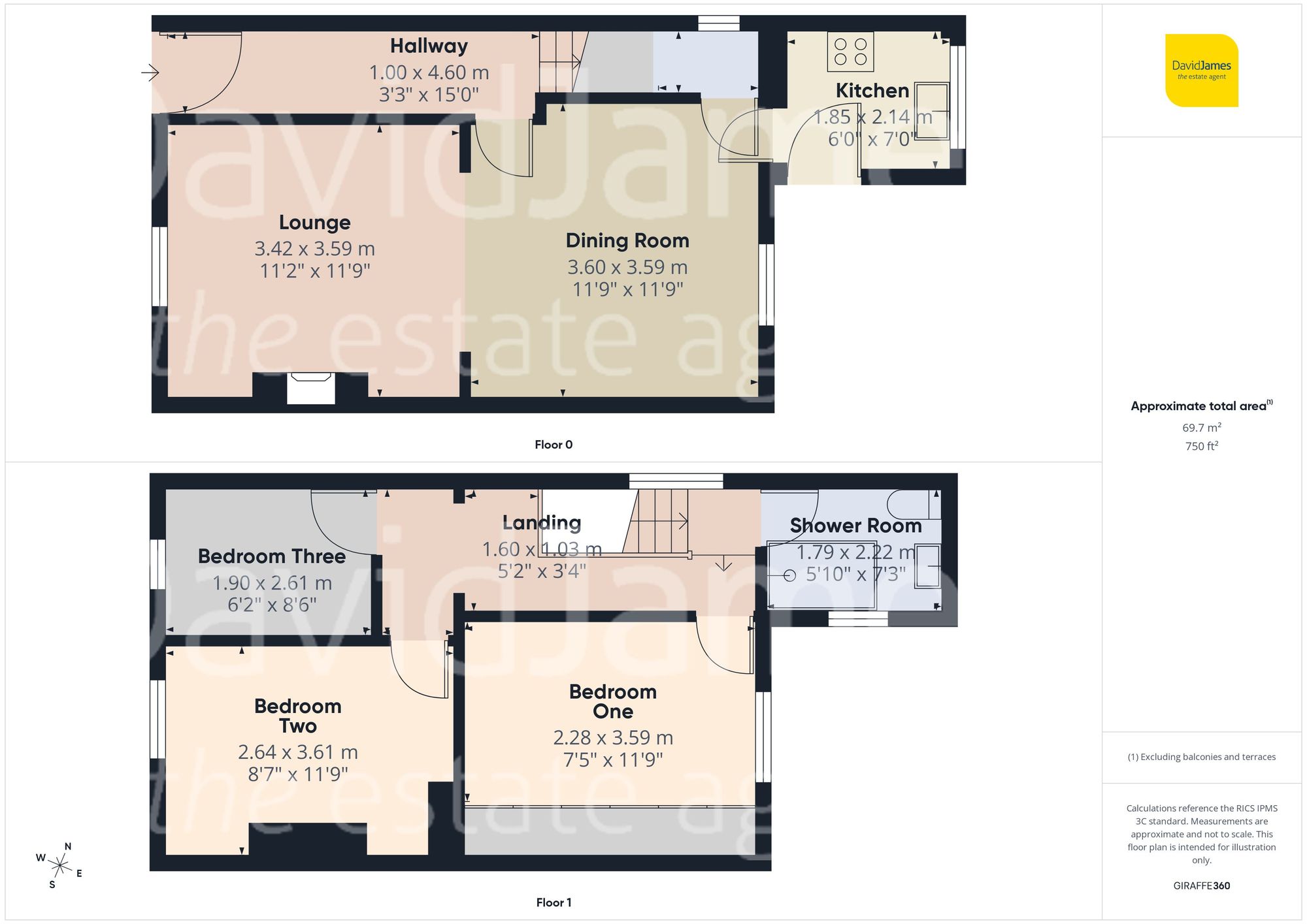 Floorplan for Chesterfield Road, Huthwaite, Nottinghamshire