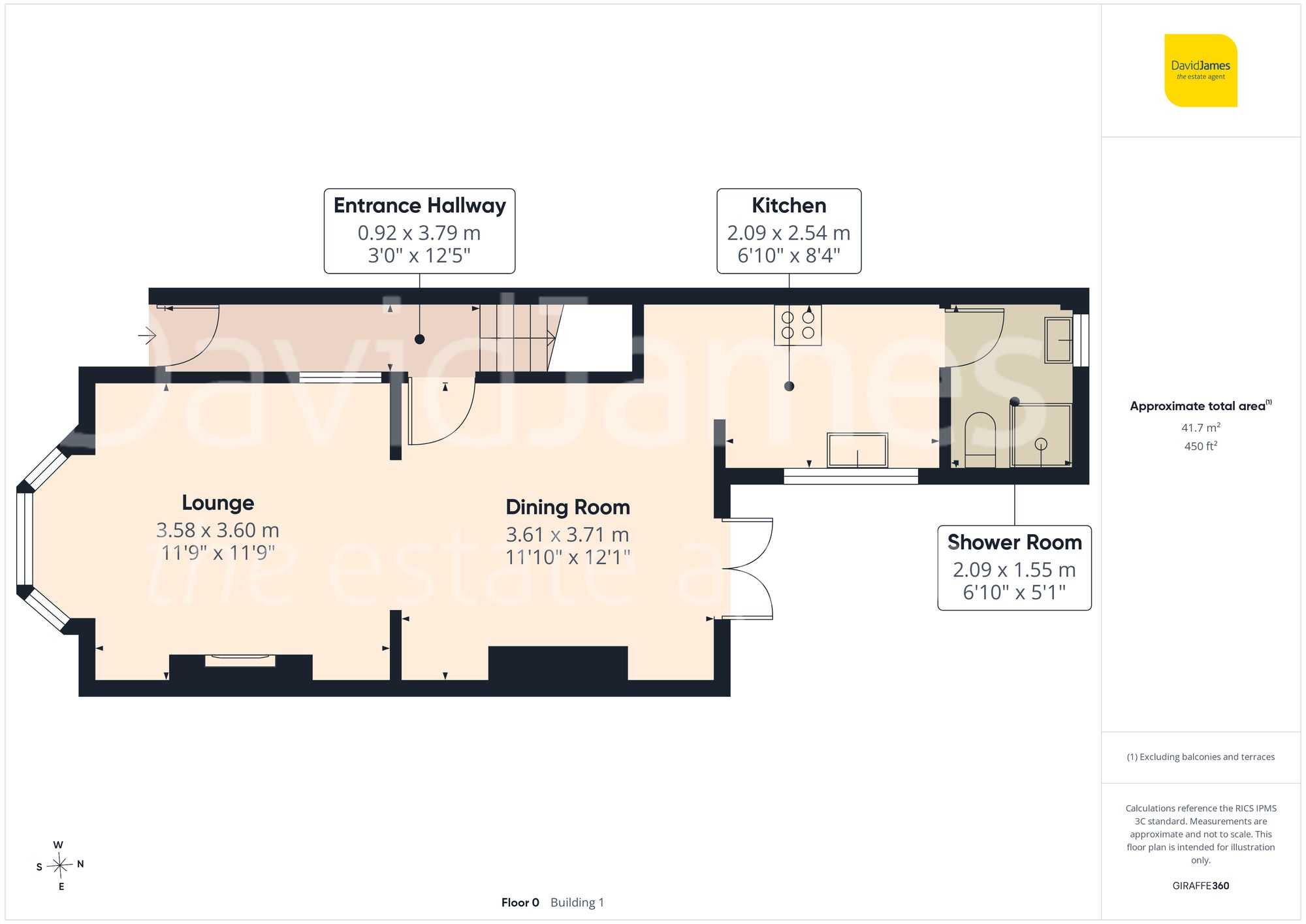 Floorplan for Colwick Crossing, Colwick, Nottingham