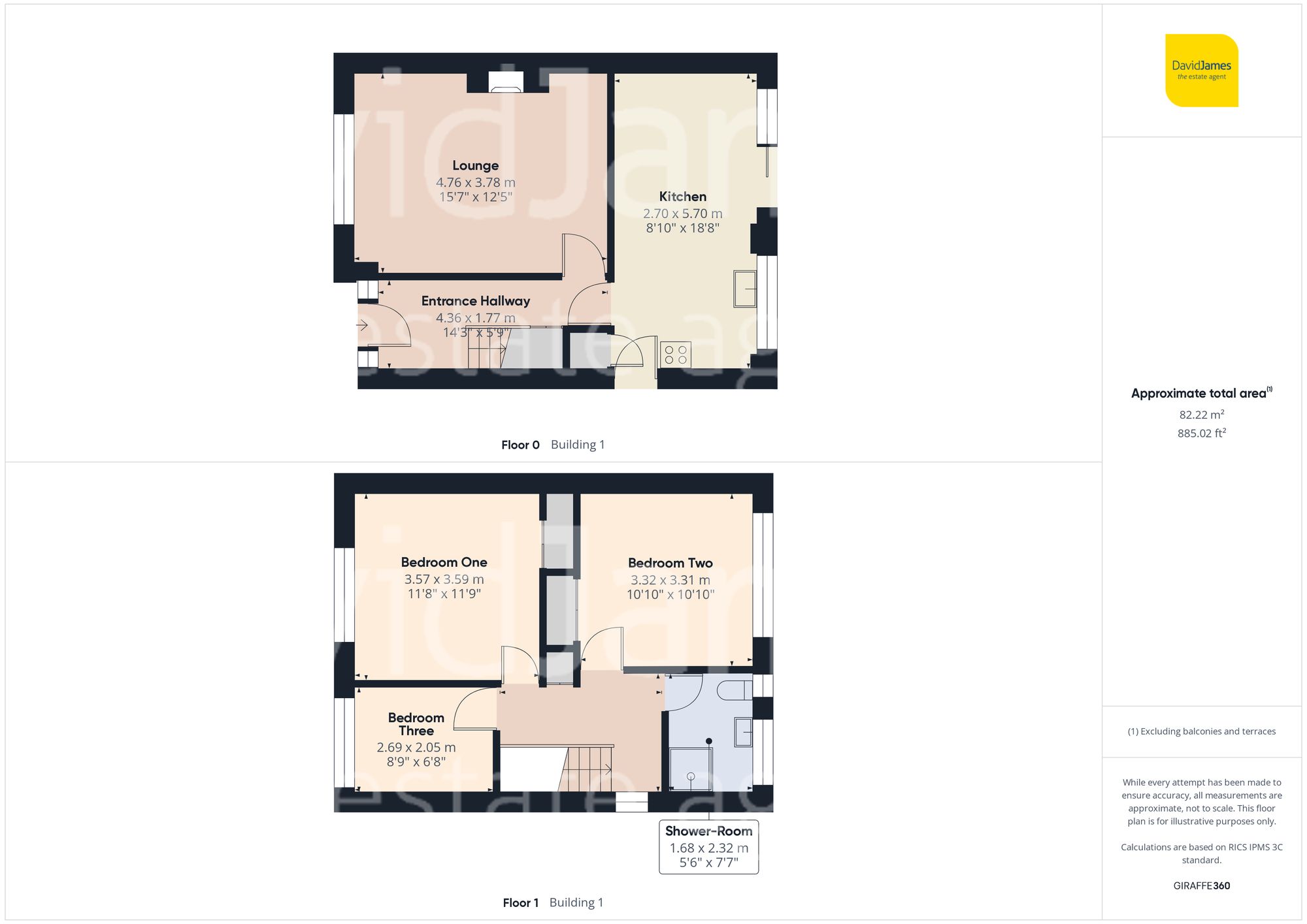 Floorplan for Penarth Rise, Mapperley/Sherwood Border, Nottingham