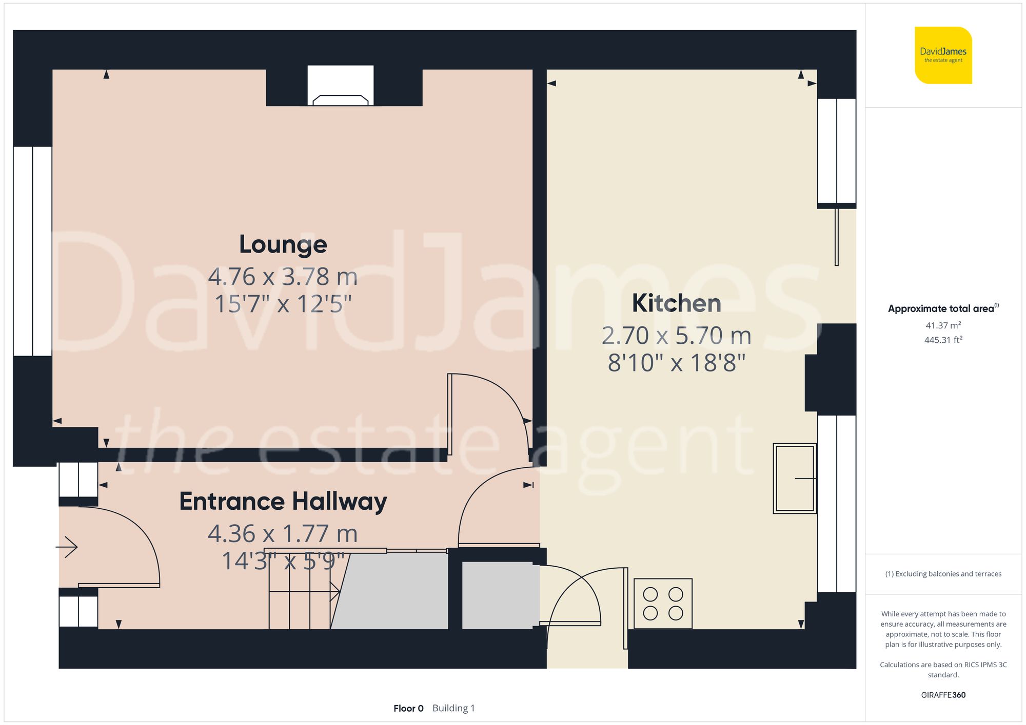 Floorplan for Penarth Rise, Mapperley/Sherwood Border, Nottingham