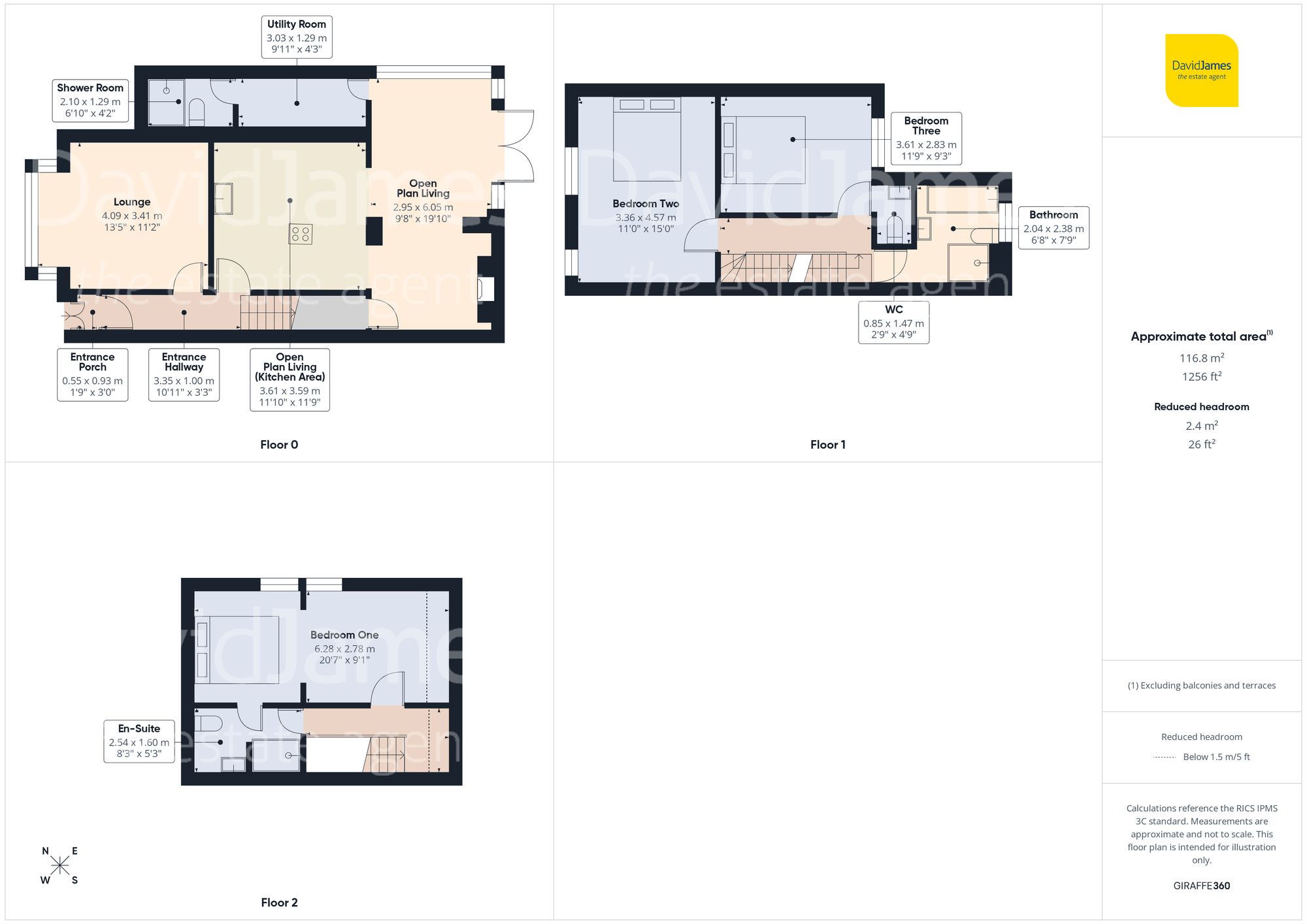 Floorplan for Woodborough Road, Mapperley, Nottingham